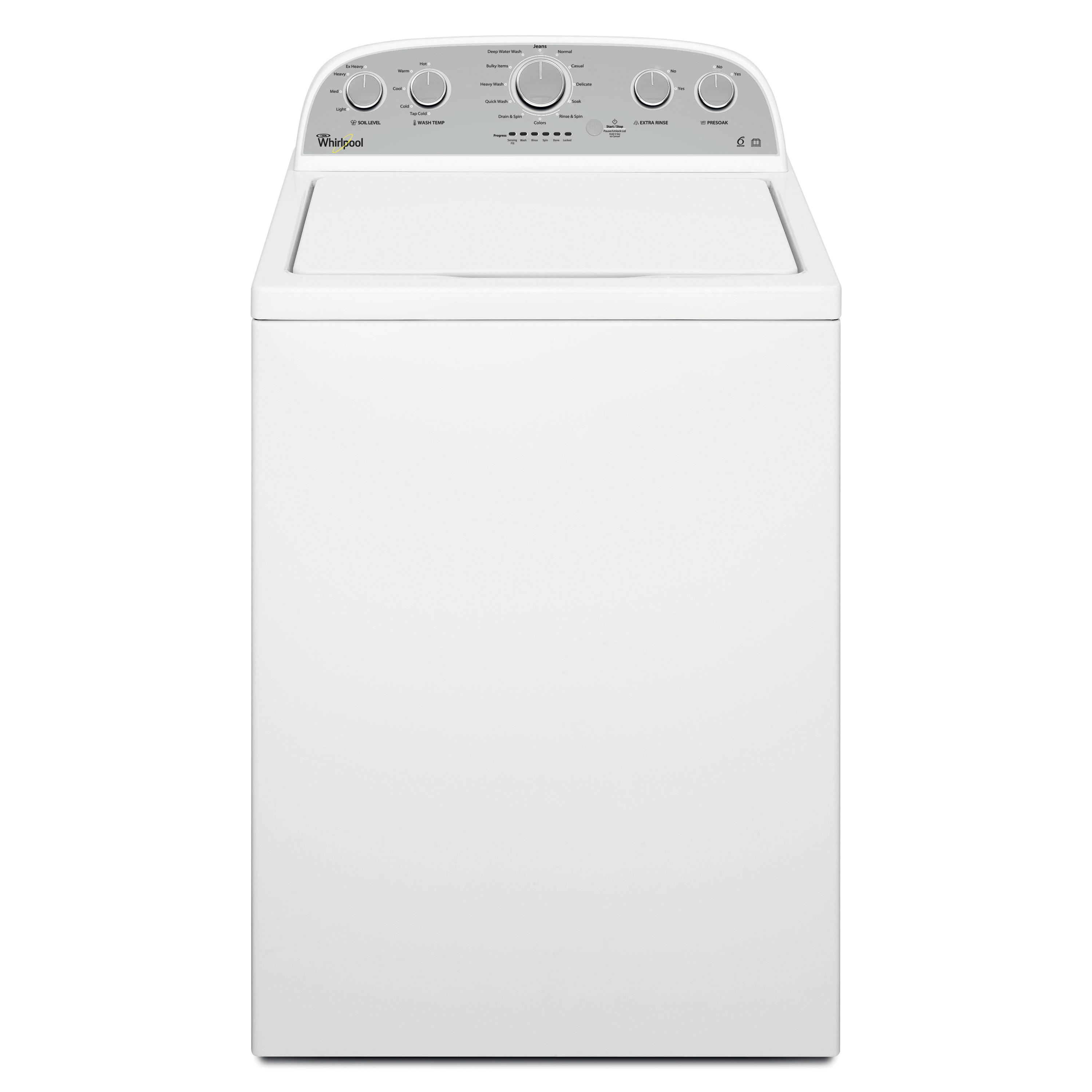 Whirlpool Washing machine Free-standing 4KWTW4845FW White Top loader F Frontal