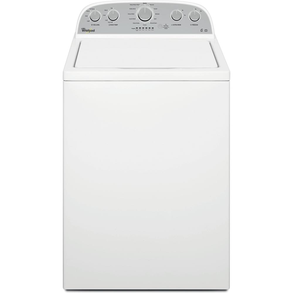 Whirlpool Washing machine Free-standing 4KWTW4845FW White Top loader F Frontal
