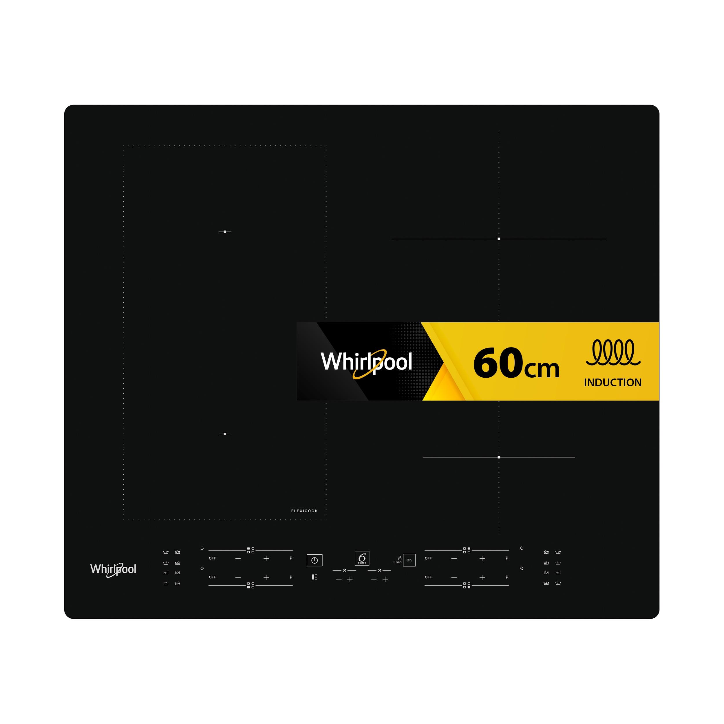 Whirlpool indukcijska steklokeramična kuhalna plošča - WL B3360 NE