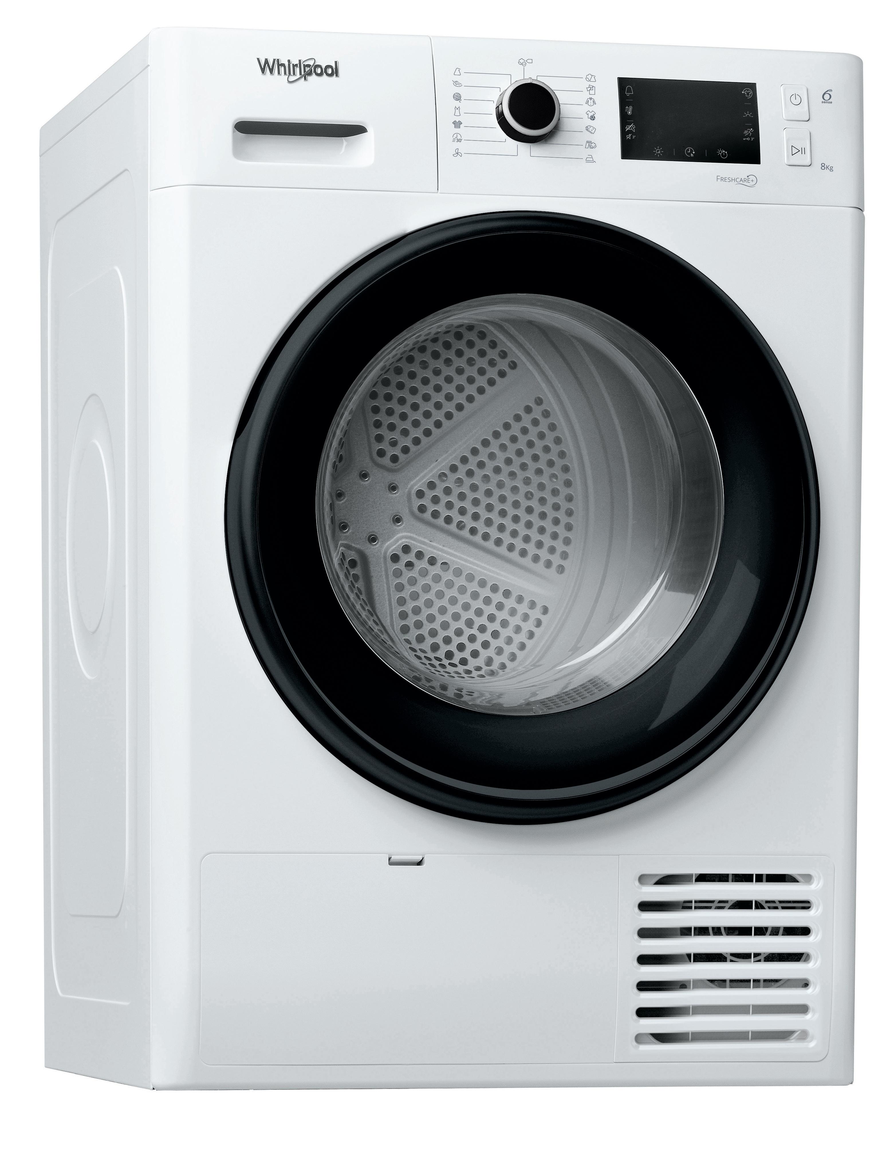 Whirlpool Dryr FT M22 8X3B EU Alb Perspective