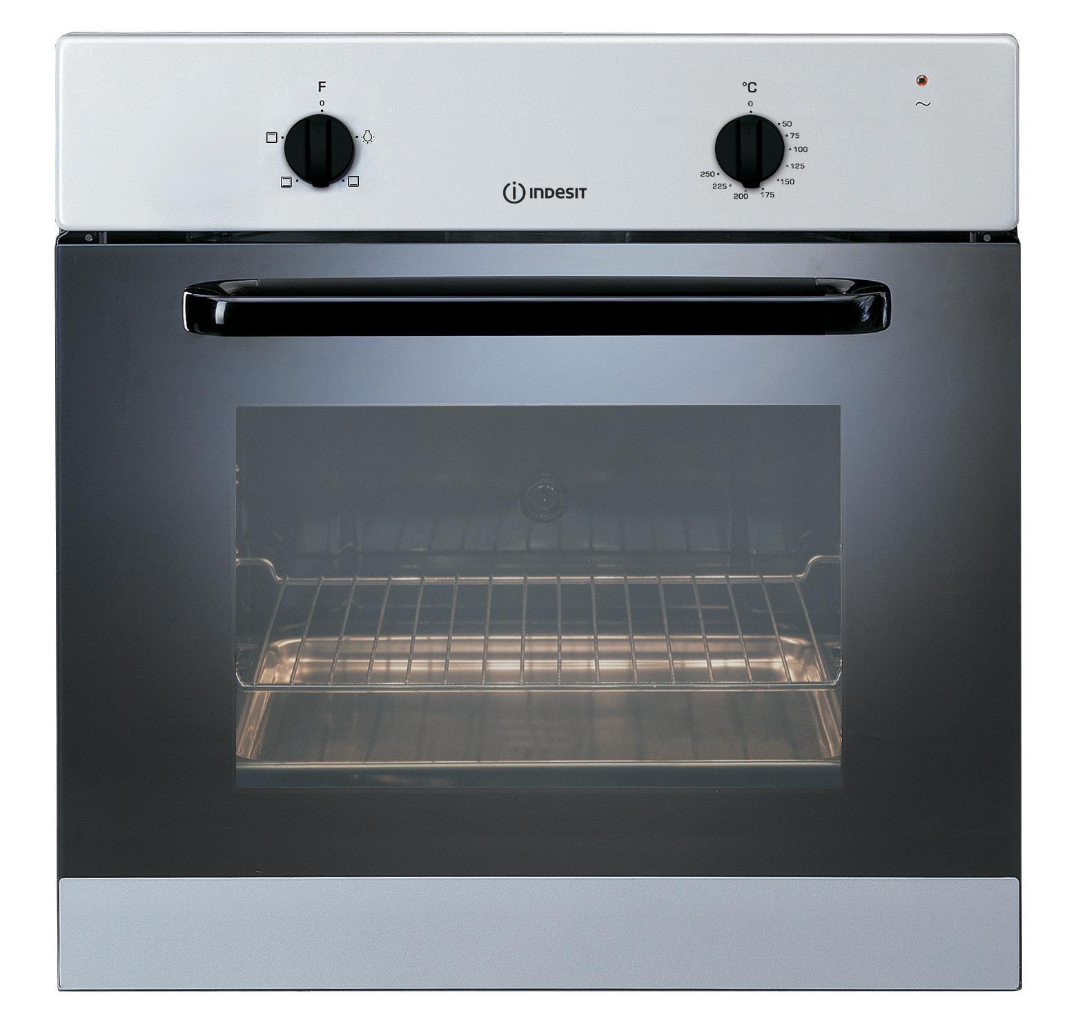 Indbygget Indesit elovn: inox-farve - IFV 221 IX