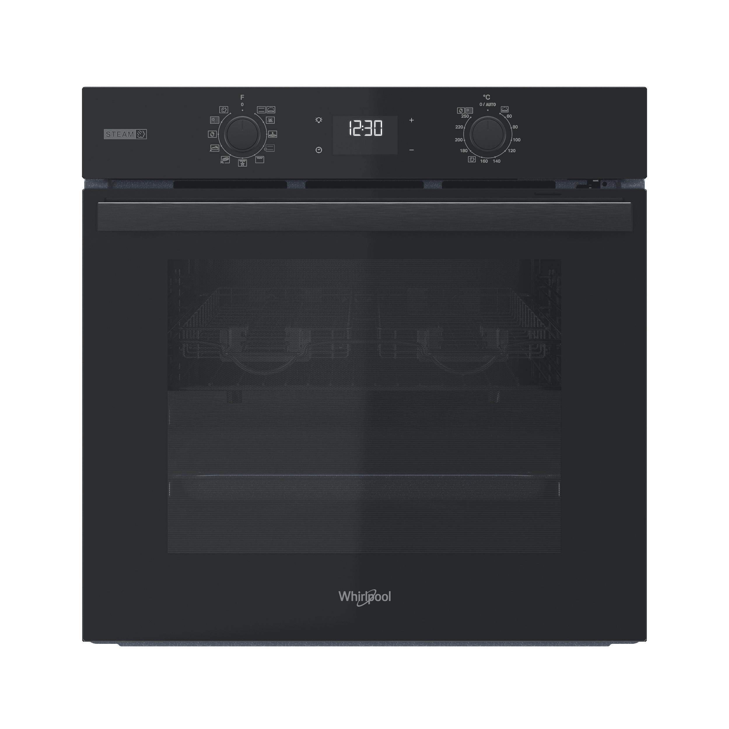 Whirlpool vgradna električna pečica : Črna barva - OMSR58RU1SZB