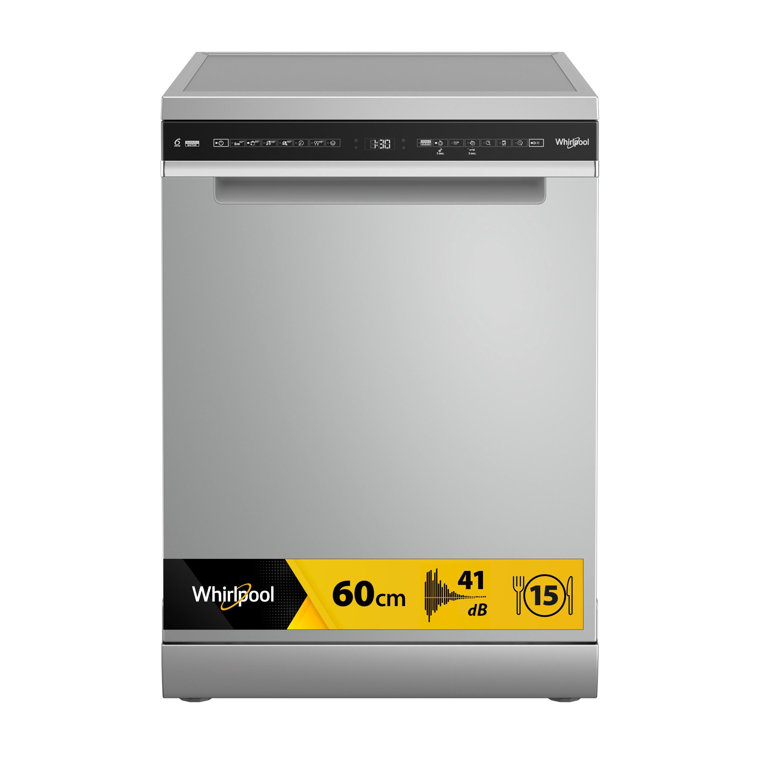 Whirlpool Lave-vaisselle Pose-libre W7F HS31 S Pose-libre D Frontal