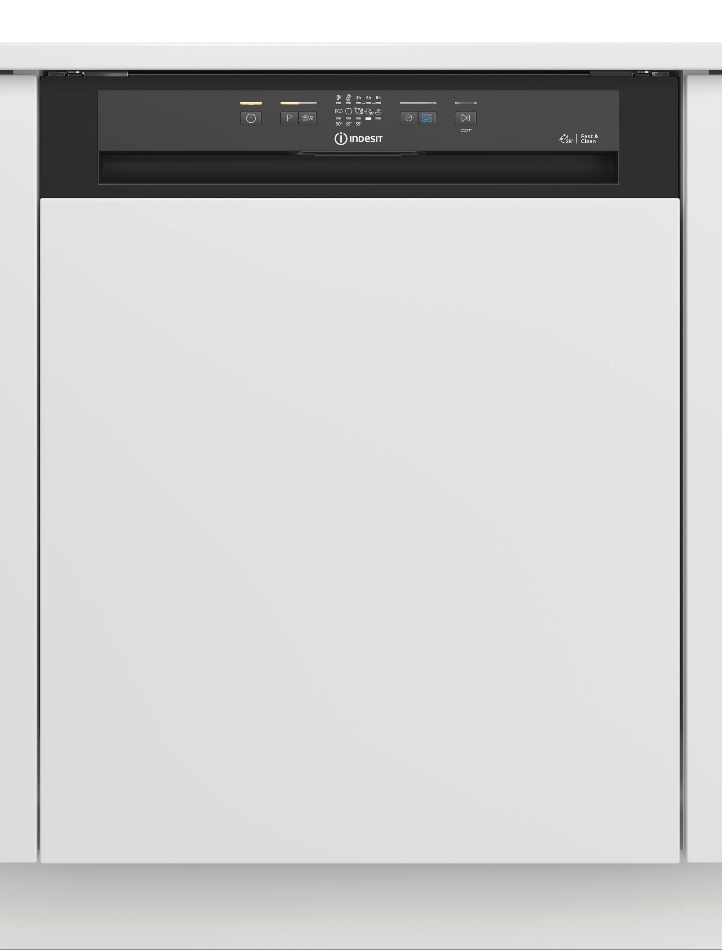 Indesit Myčka nádobí Vestavné I3B L634 B Half-integrated D Frontal