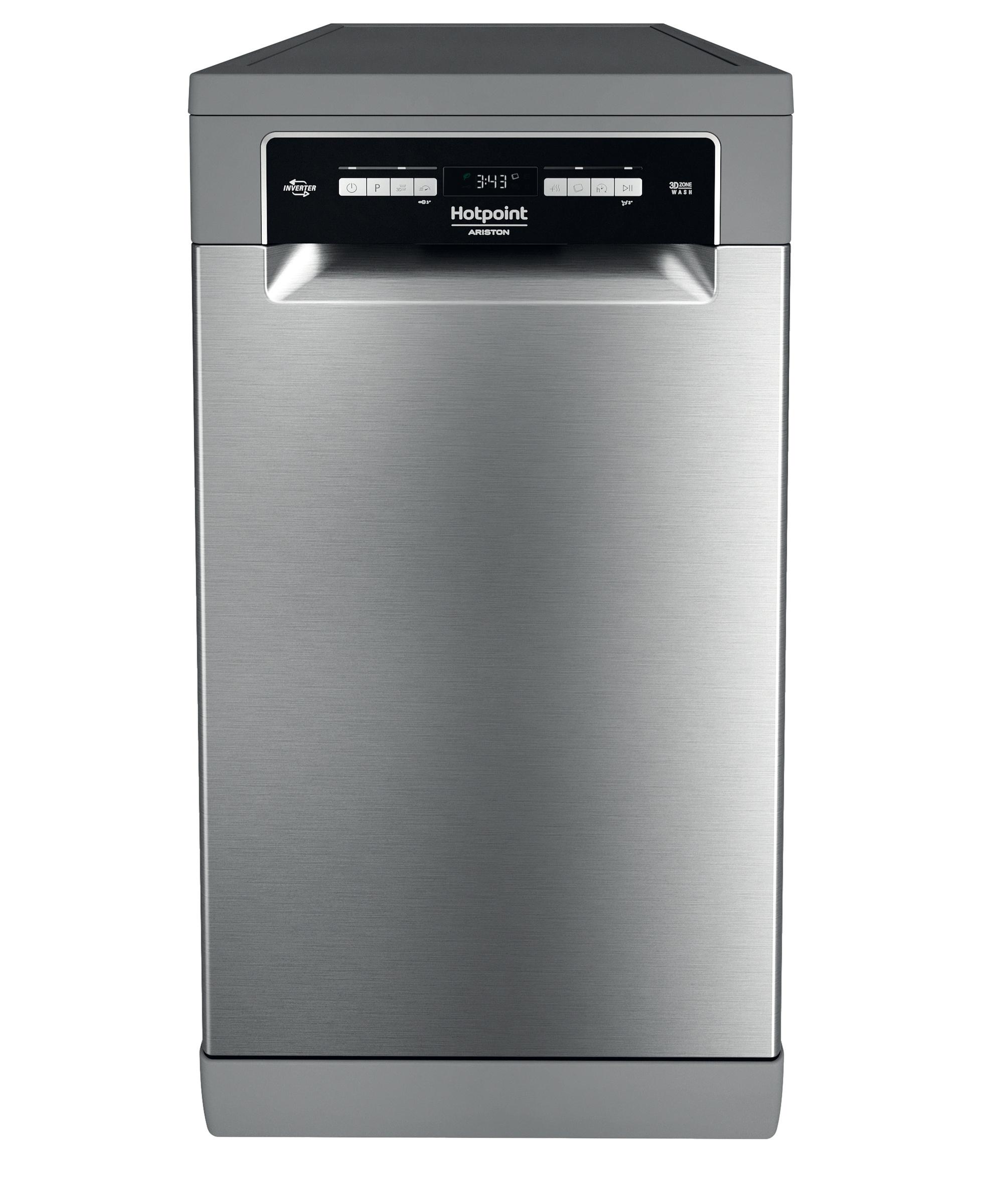 Hotpoint_Ariston Zmywarka Wolnostojący HSFO 3T235 WC X Wolnostojący D Frontal