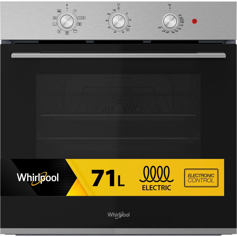Whirlpool Φούρνος Εντοιχιζόμενο OMK38HU0X Ηλεκτρική A Frontal