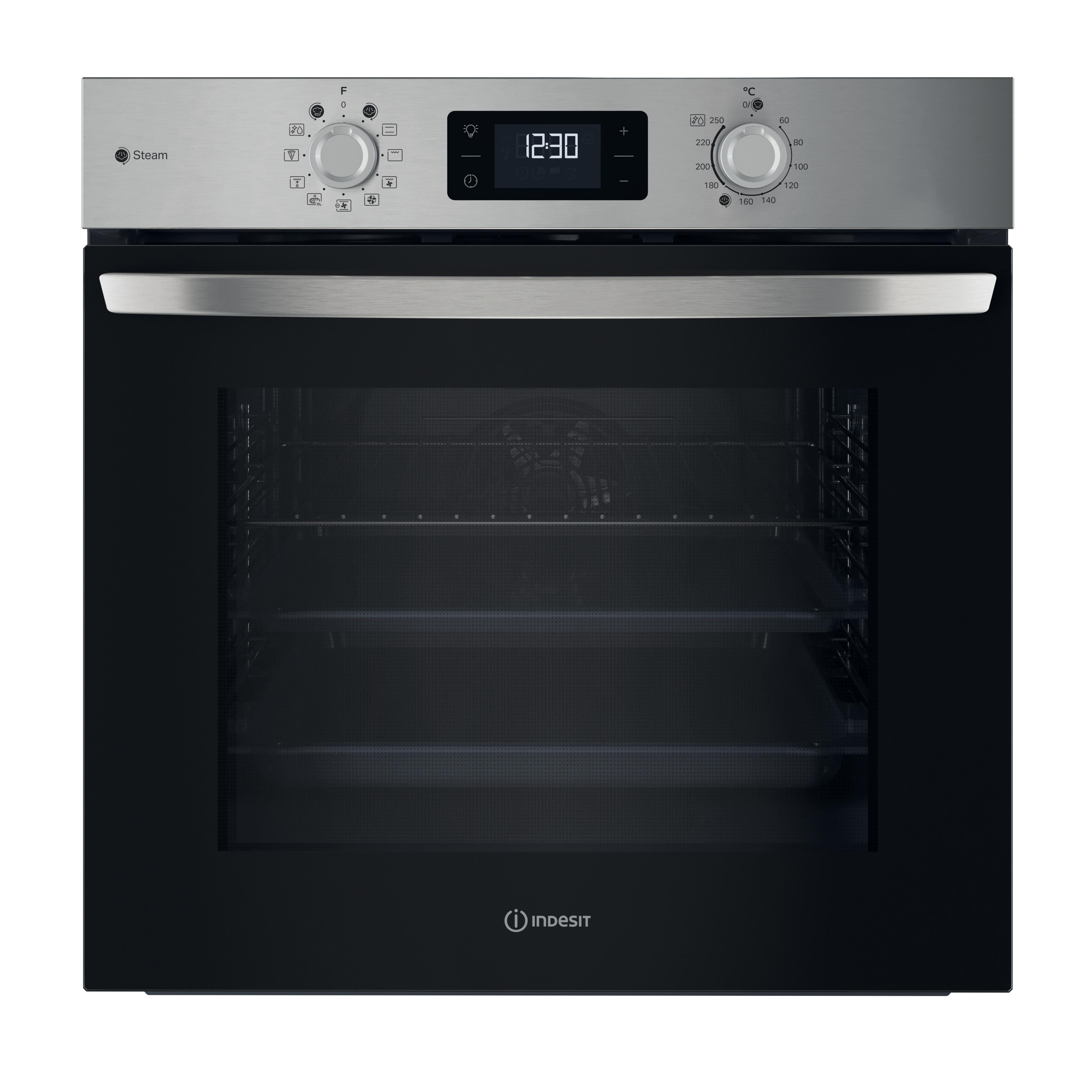 Indesit Φούρνος Εντοιχιζόμενο IO 258HS X Ηλεκτρική A+ Frontal