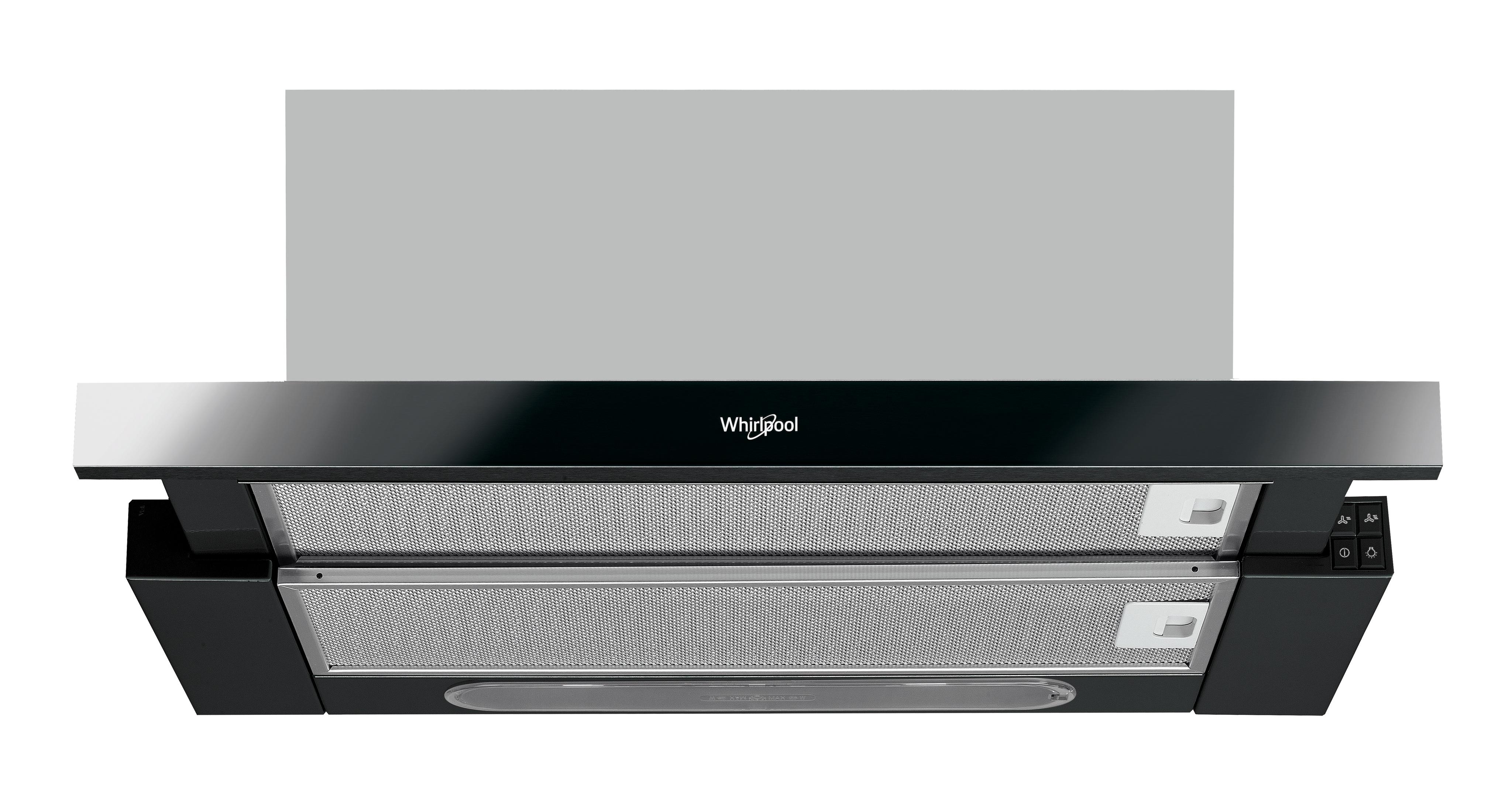 Whirlpool Páraelszívó Beépíthető WAHTT 64 LM K Fekete Beépíthető Mechanikus Frontal