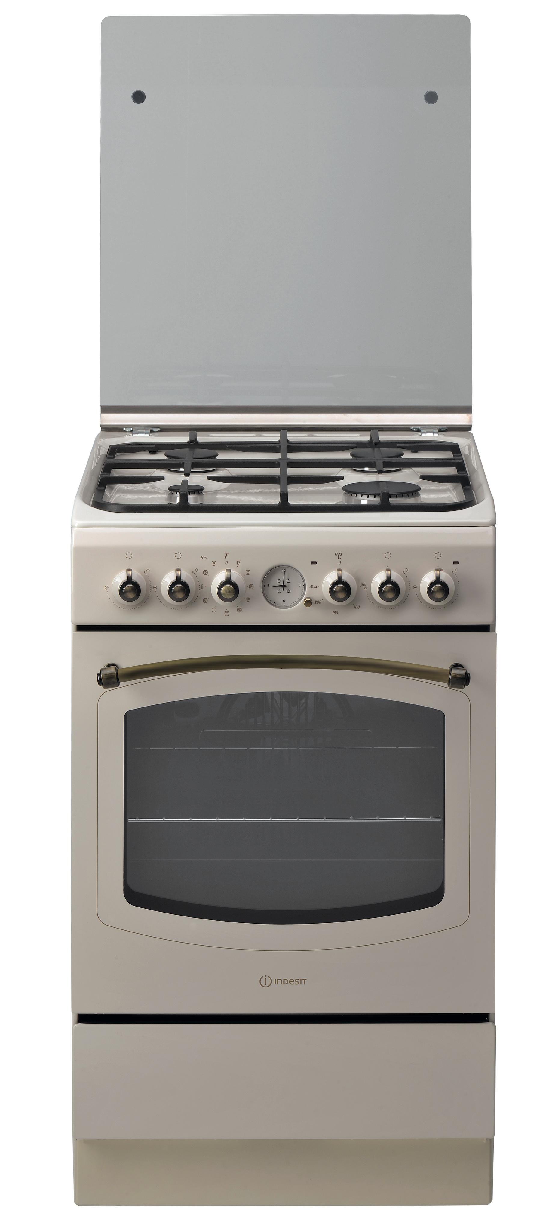 Indesit Plīts IS5G8MHJ/E/1 Jasmine Gāzes Frontal