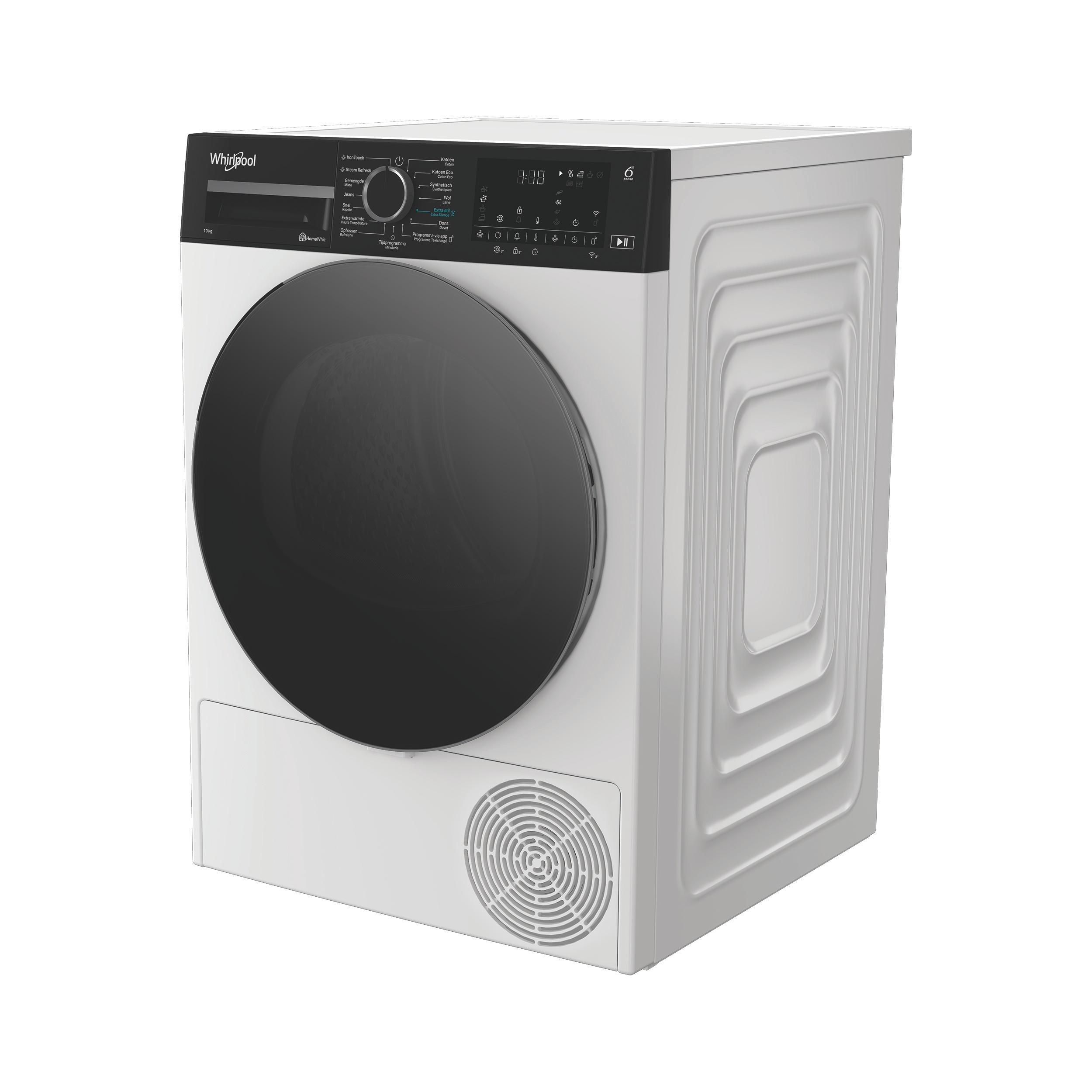 Whirlpool Droger C WD 105M WBS BE Wit Perspective
