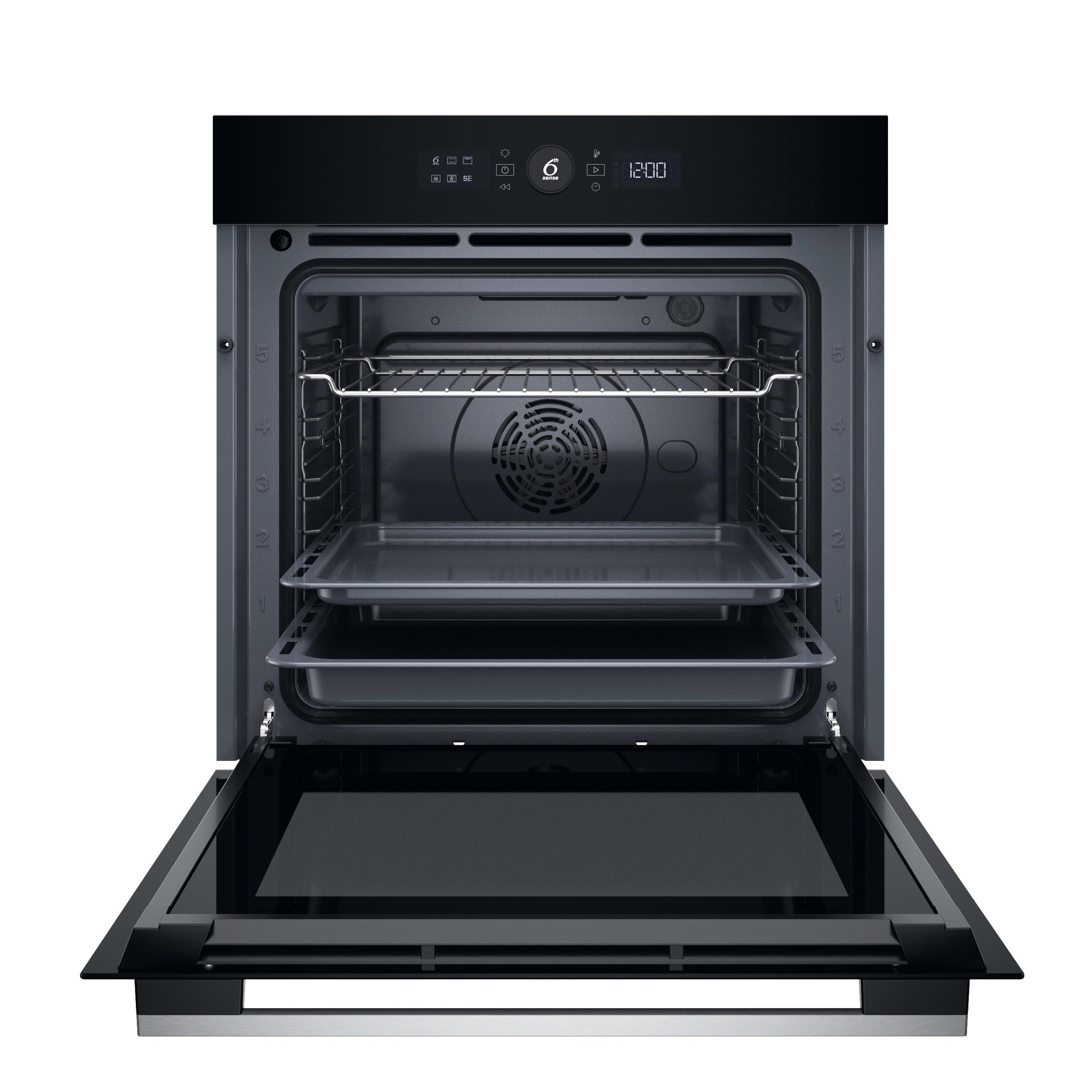Whirlpool Ovn Indbygning WOI5S8HM0SX Electrisk A+ Frontal open