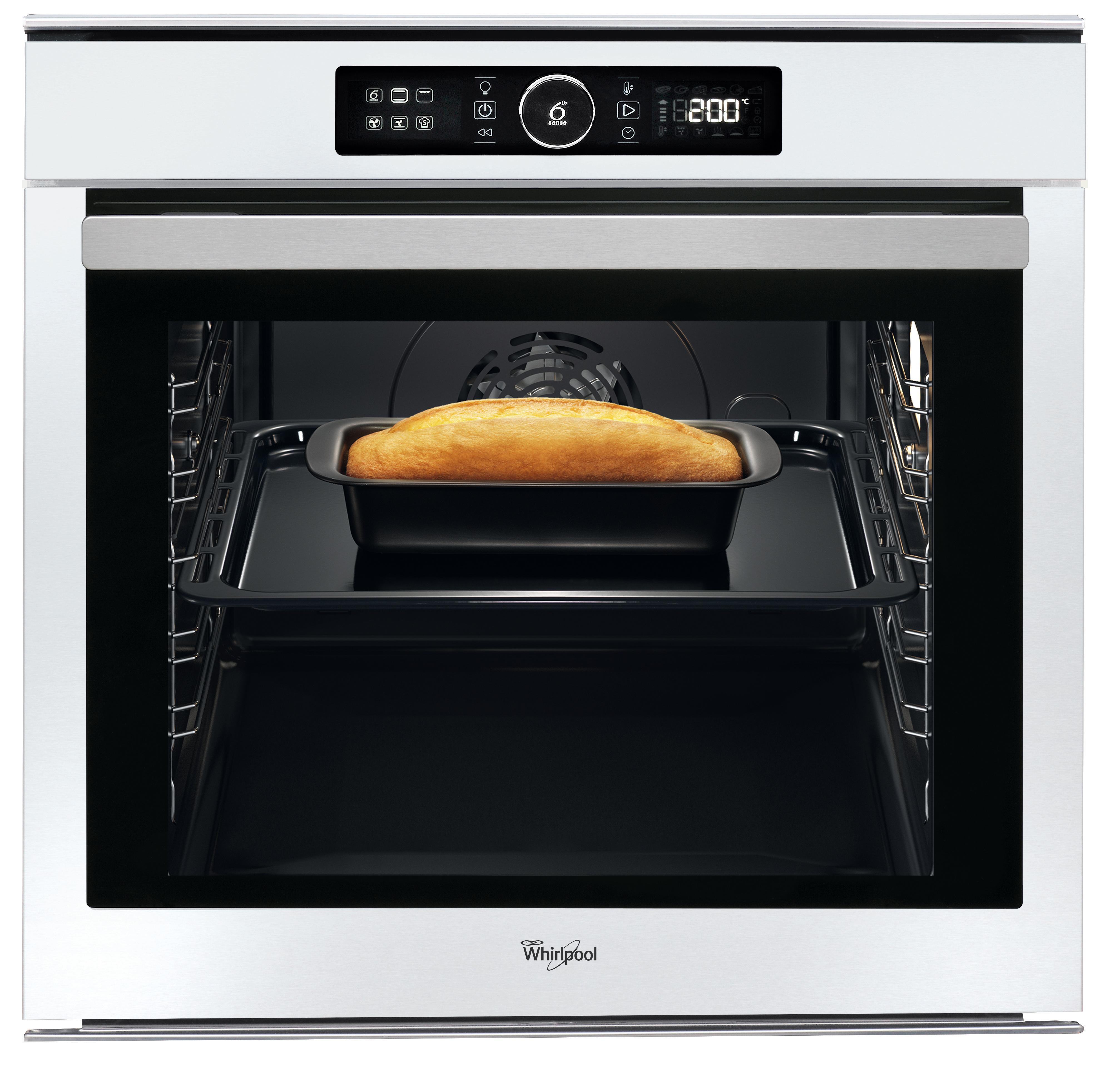 Whirlpool ugradna električna rerna: bela boja, samostalno čišćenje - AKZM 8480 WH