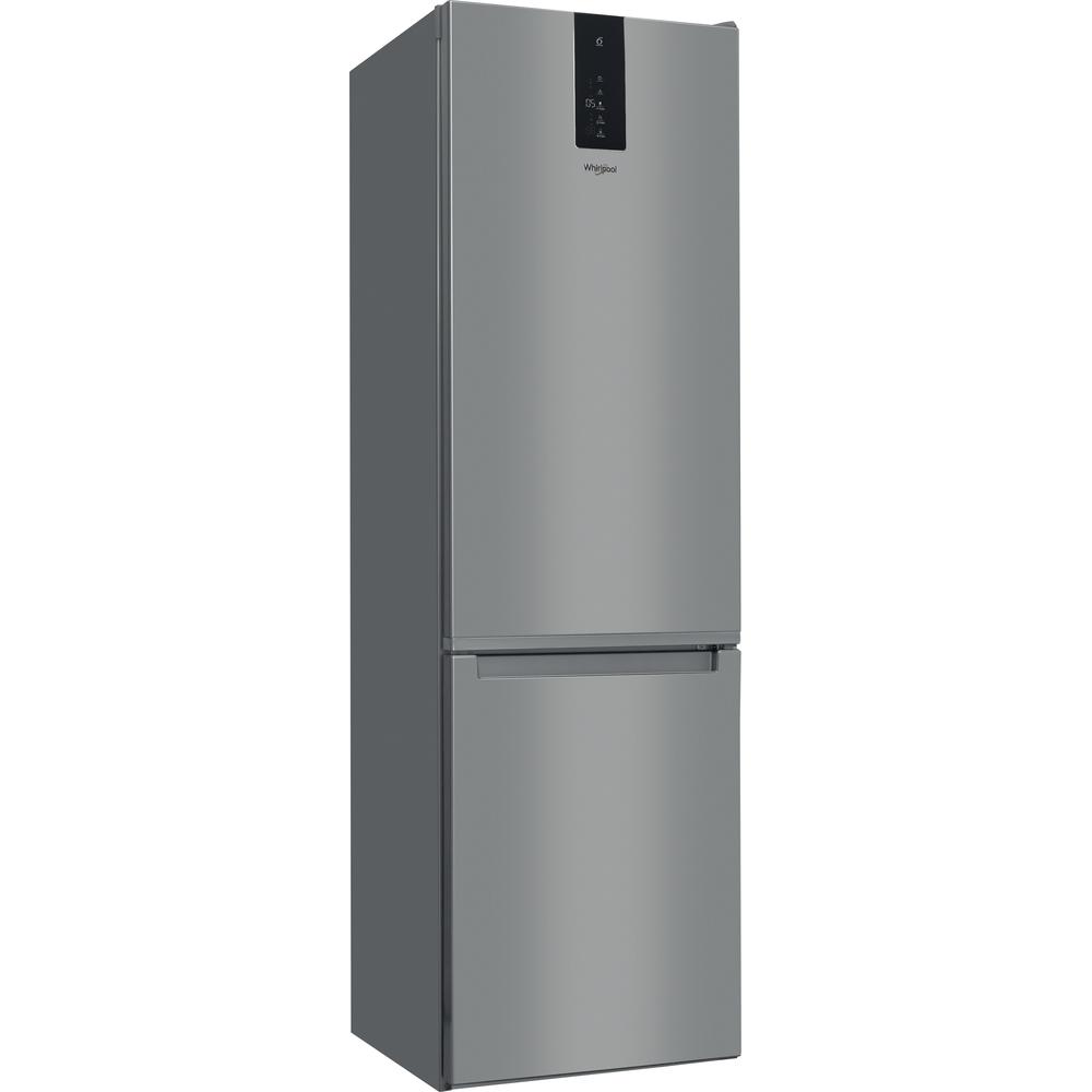 Whirlpool Kombinirani hladilnik Samostojni W9 931A IX Ročaji na steklu 2 doors Perspective