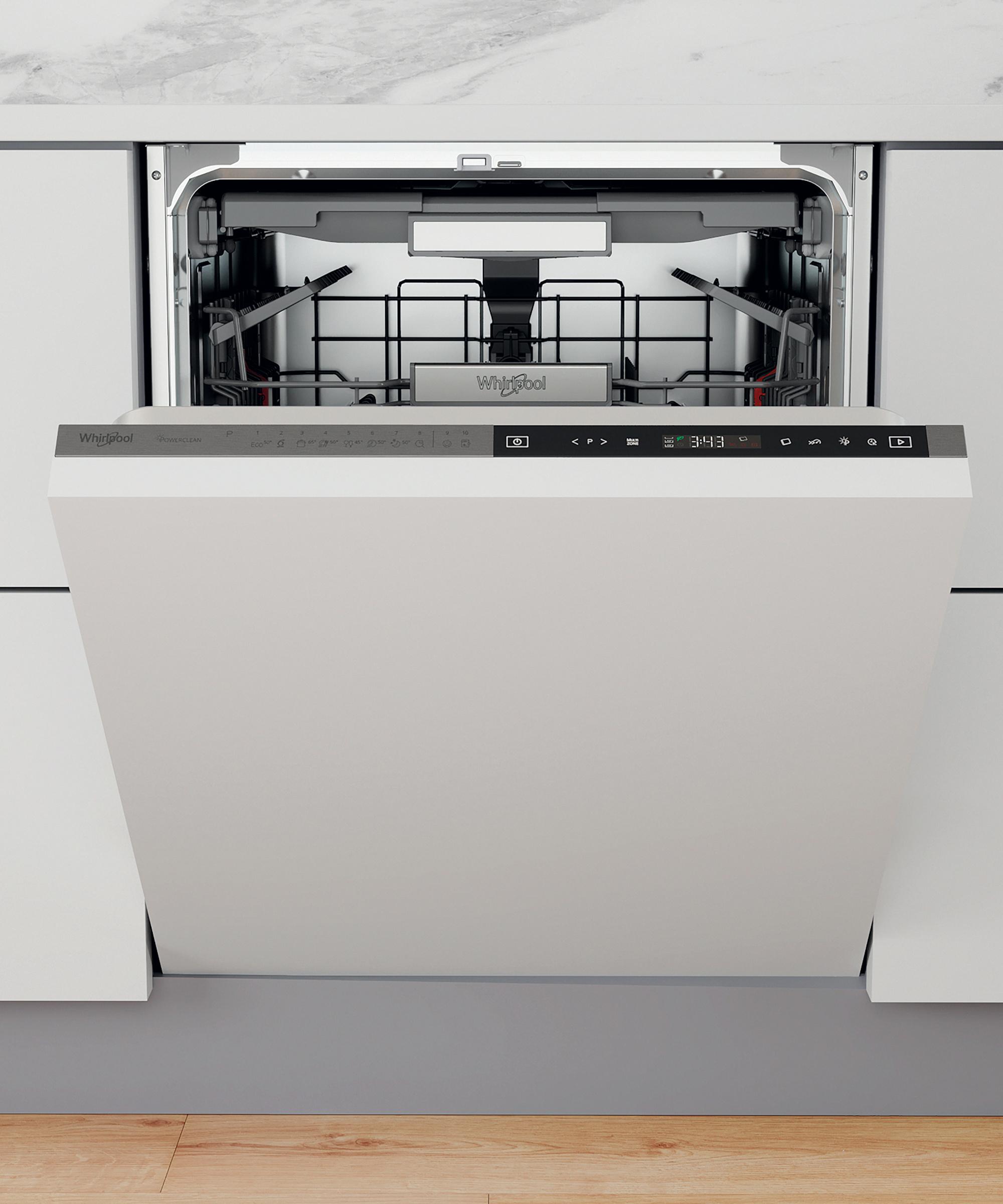 Whirlpool Máquina de lavar loiça Encastre WIP 4O33 PLE S Encastre total D Frontal