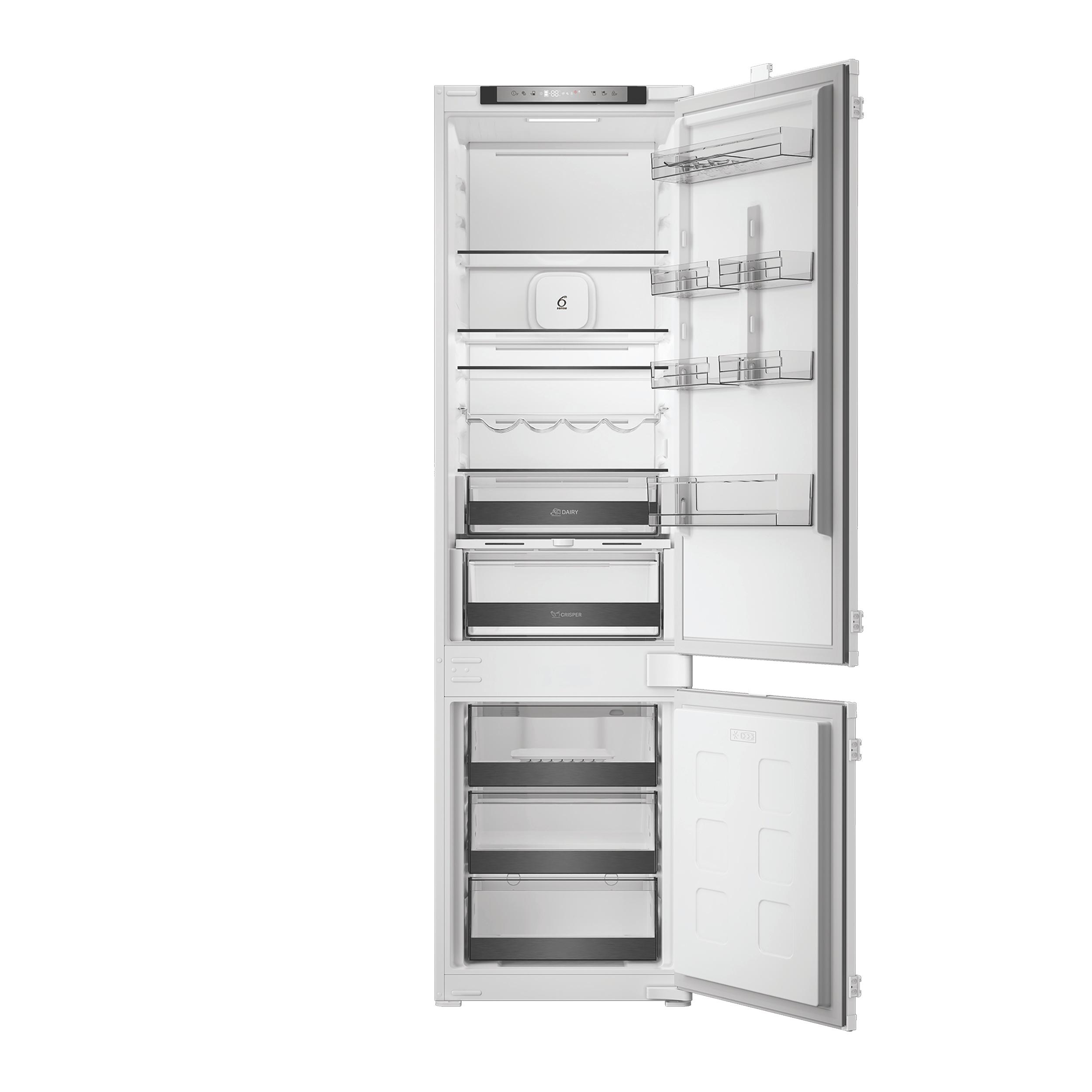 Whirlpool Hűtő/fagyasztó kombináció Beépíthető WHK2 5324 B6E White - ARC P1 2 doors Frontal open