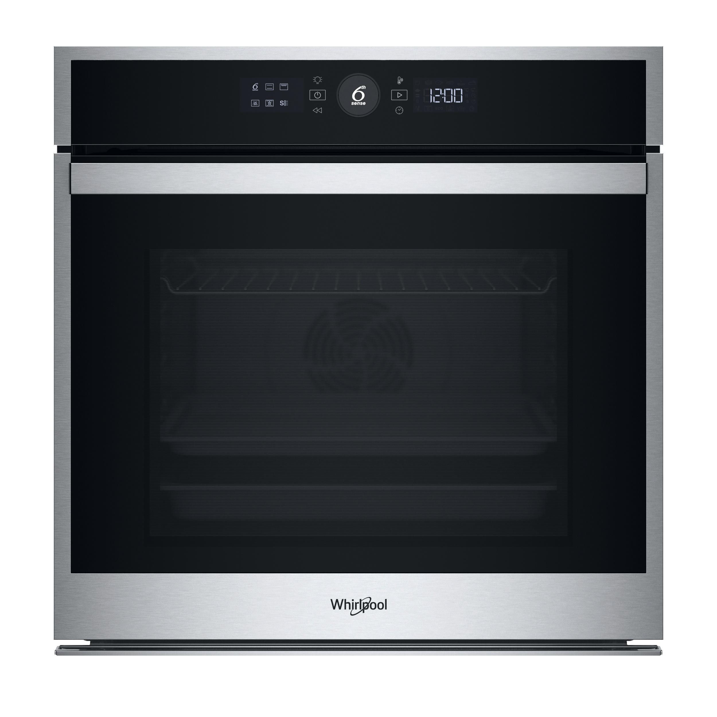 Електрическа фурна за вграждане Whirlpool: цвят инокс, самопочистваща се - WOI4S8HM0SXA