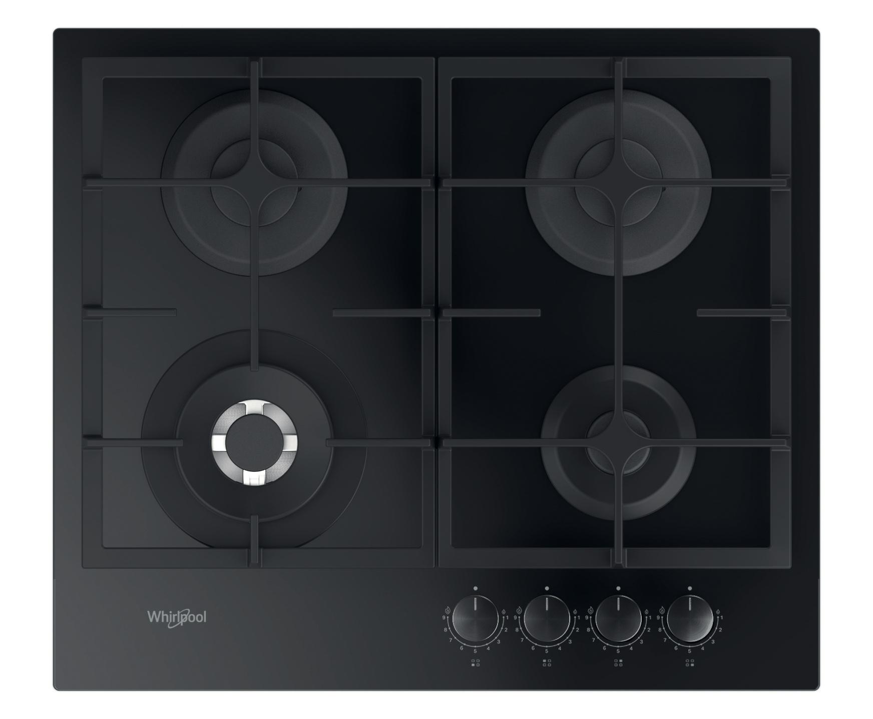 Whirlpool Varná deska GOFL 629/NB1 Černá Plynová Frontal