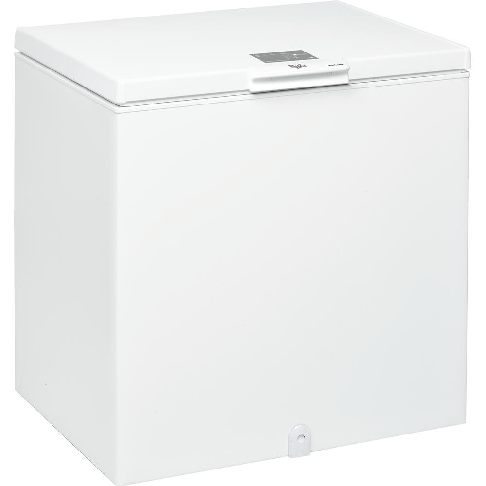 Whirlpool Fryser Fritstående W 204 FO Hvid Perspective