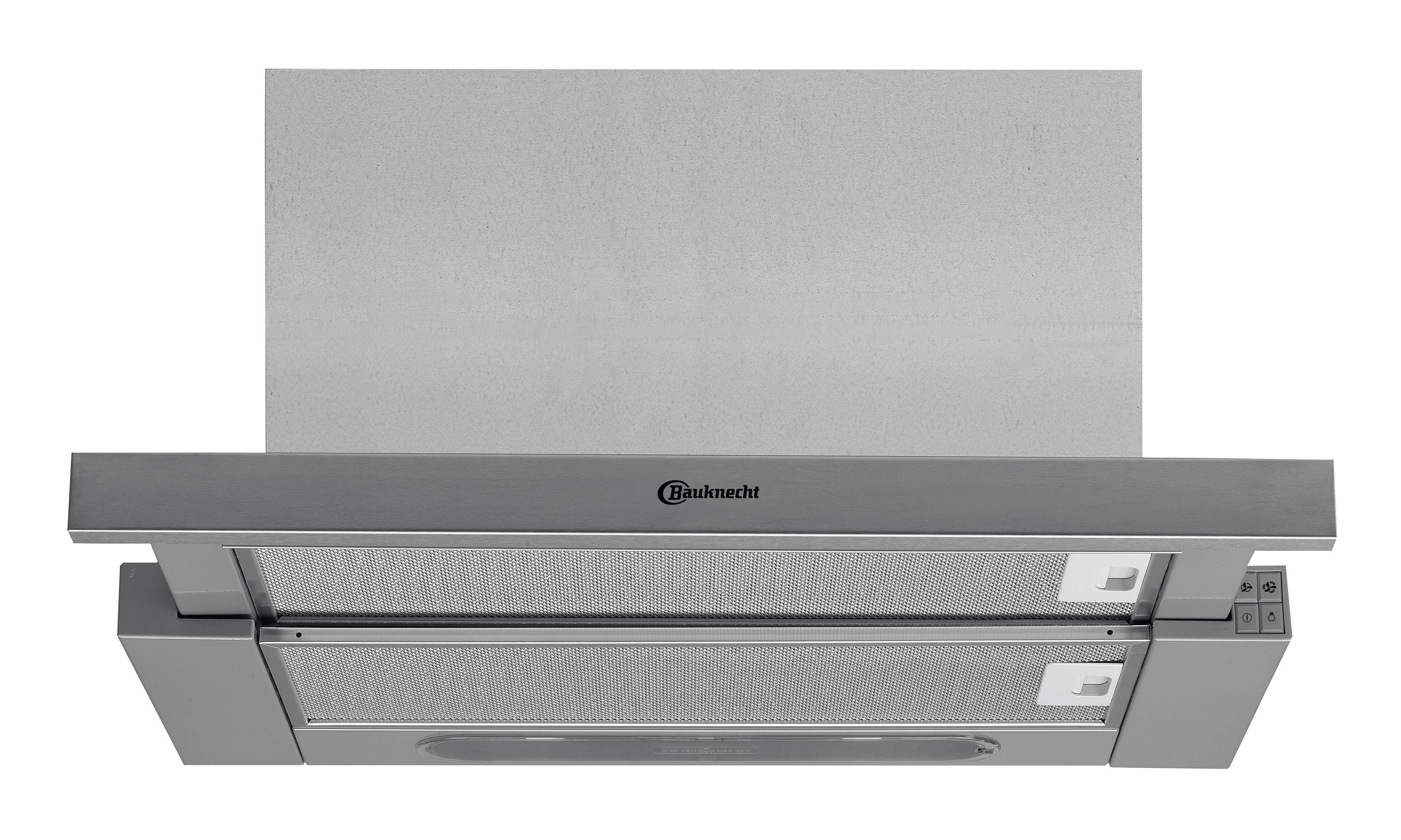 Bauknecht Hotte Encastrable DBAH 65 LM X Grey Encastrable Mécanique Frontal