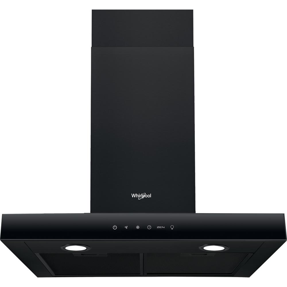 Whirlpool Hood Vgradni WHBS62FLTK Black Wall-mounted Elektronsko Frontal