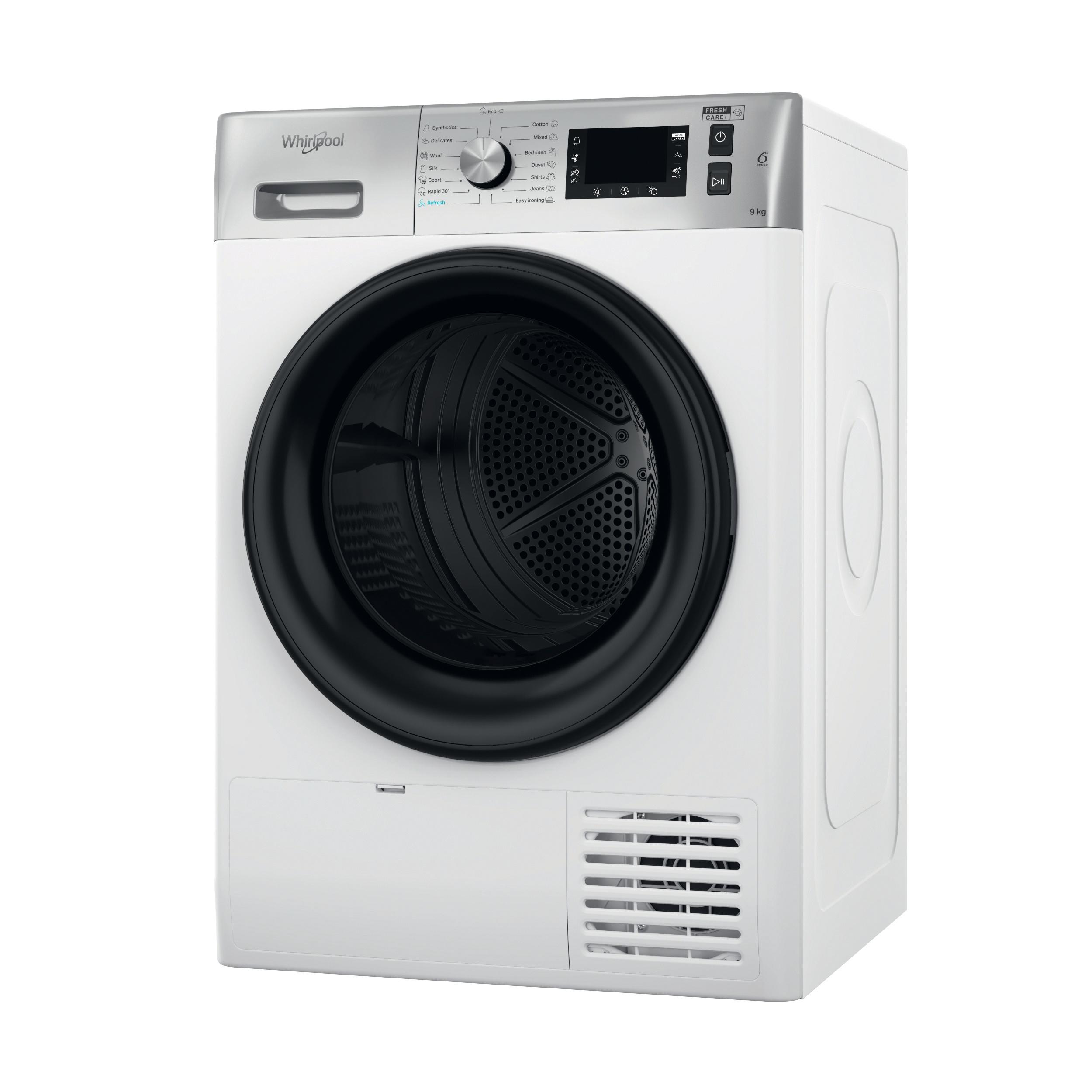 Whirlpool Tørketrommel FFTSL M22 9X2WSB EE Hvit Perspective