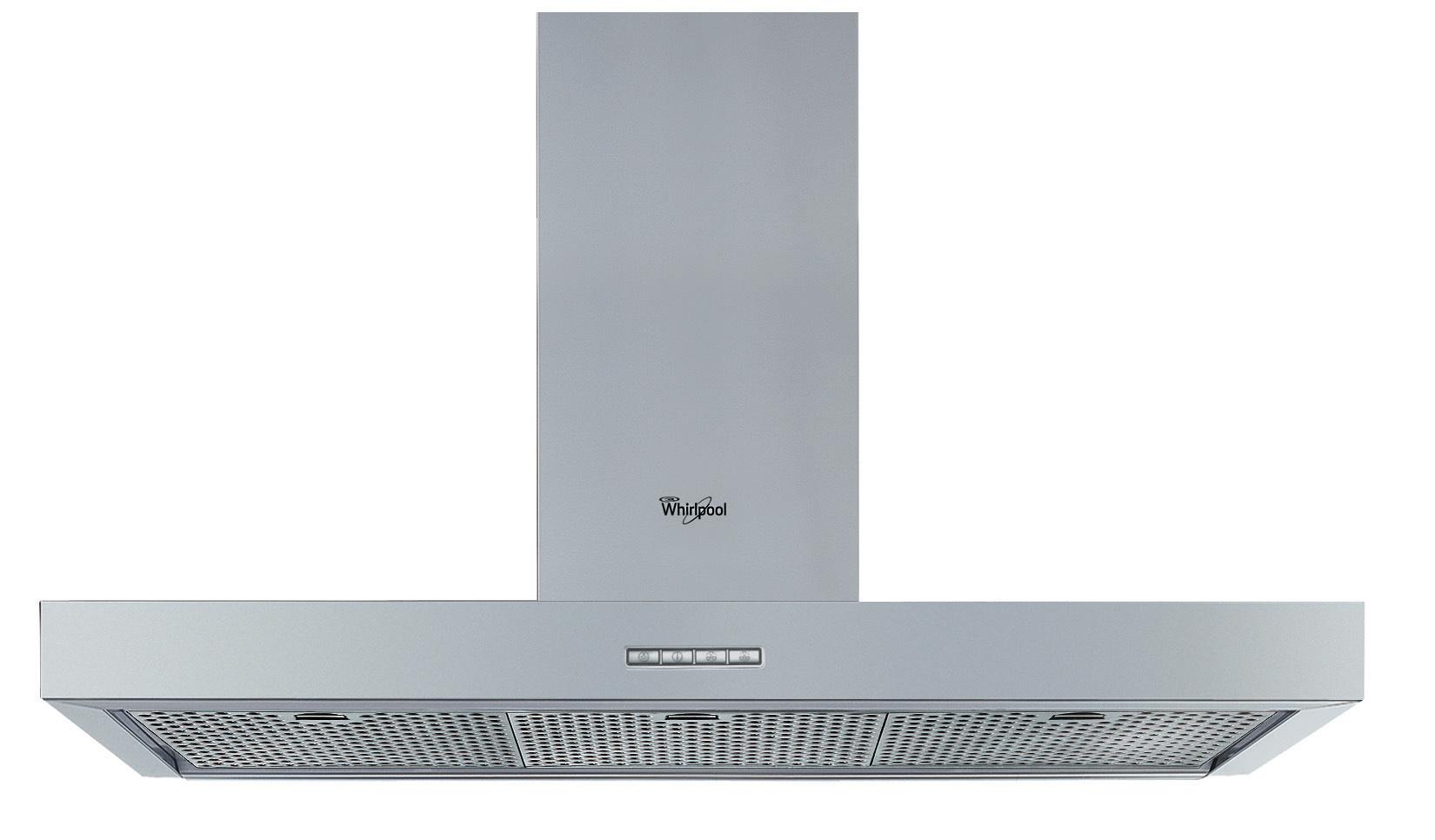 Cappa Telescopica Whirlpool AKR 6390/1 IX - 371 M³/h, Larghezza 60 Cm, Colore Acciaio