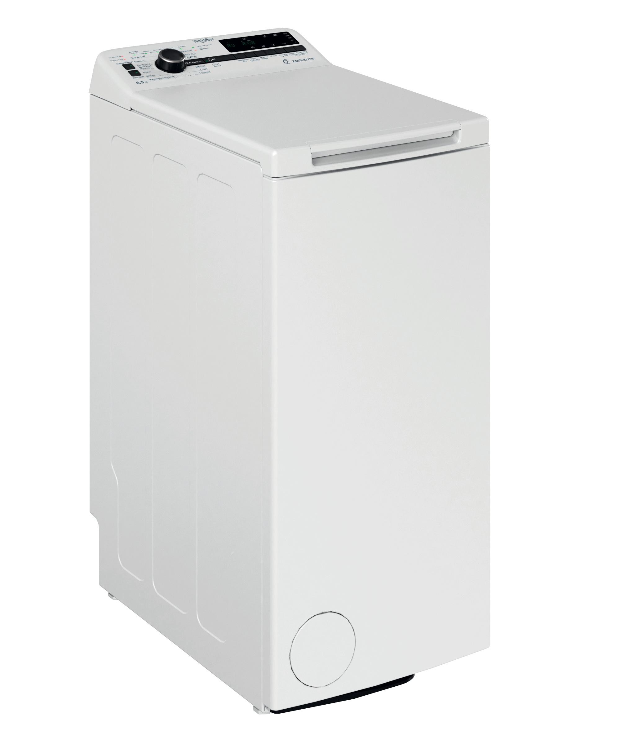 Whirlpool Пральна машина Соло TDLR 65230 UA Білий Top loader A+++ Perspective