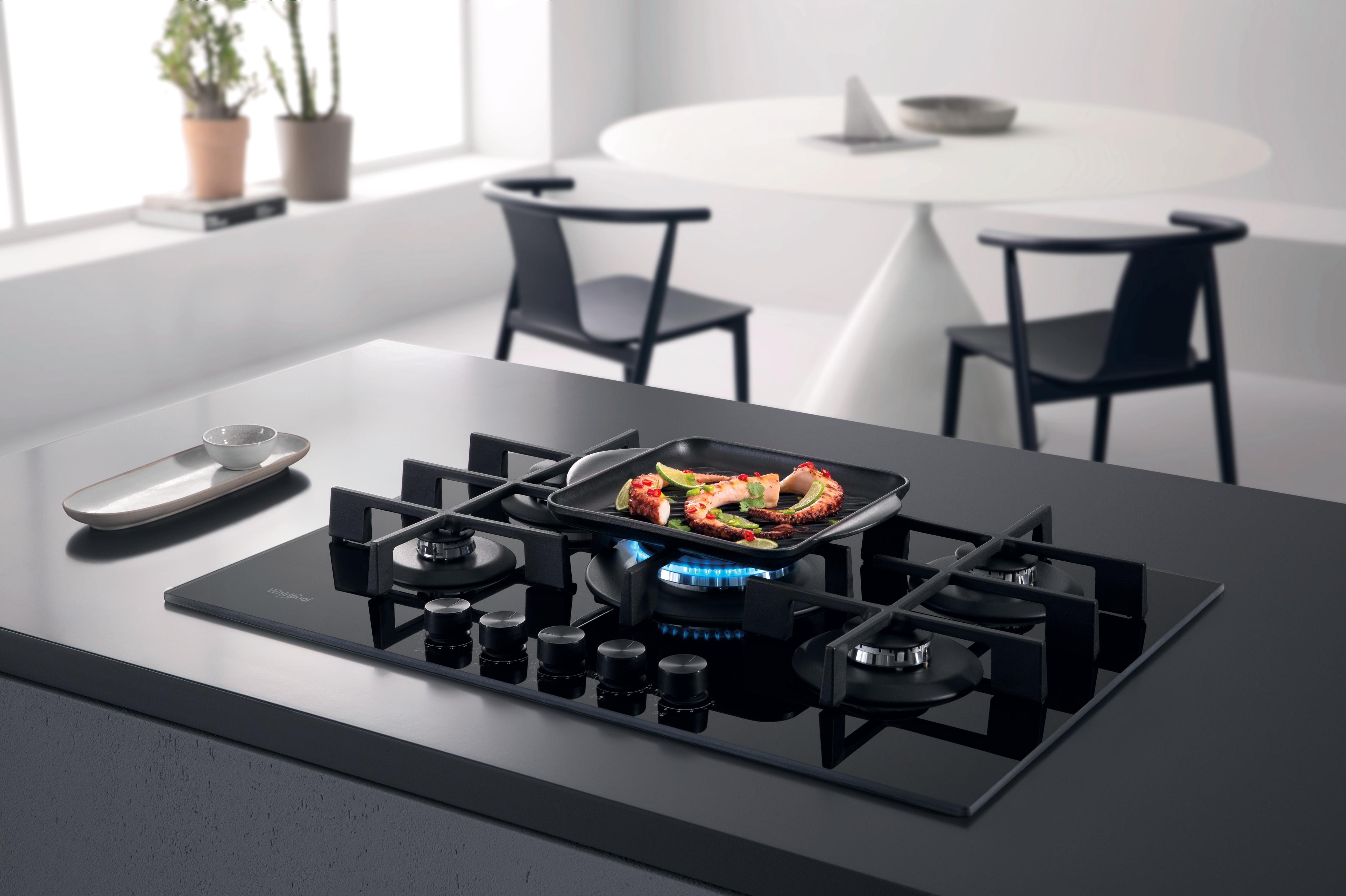 Gaskookplaat Whirlpool GOWL 728/NB European Appliances Belgium NV