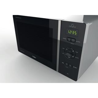Whirlpool Microondas Libre instalación MCP 347 SL Plata Electrónico 25 MW-Combi 800 Perspective
