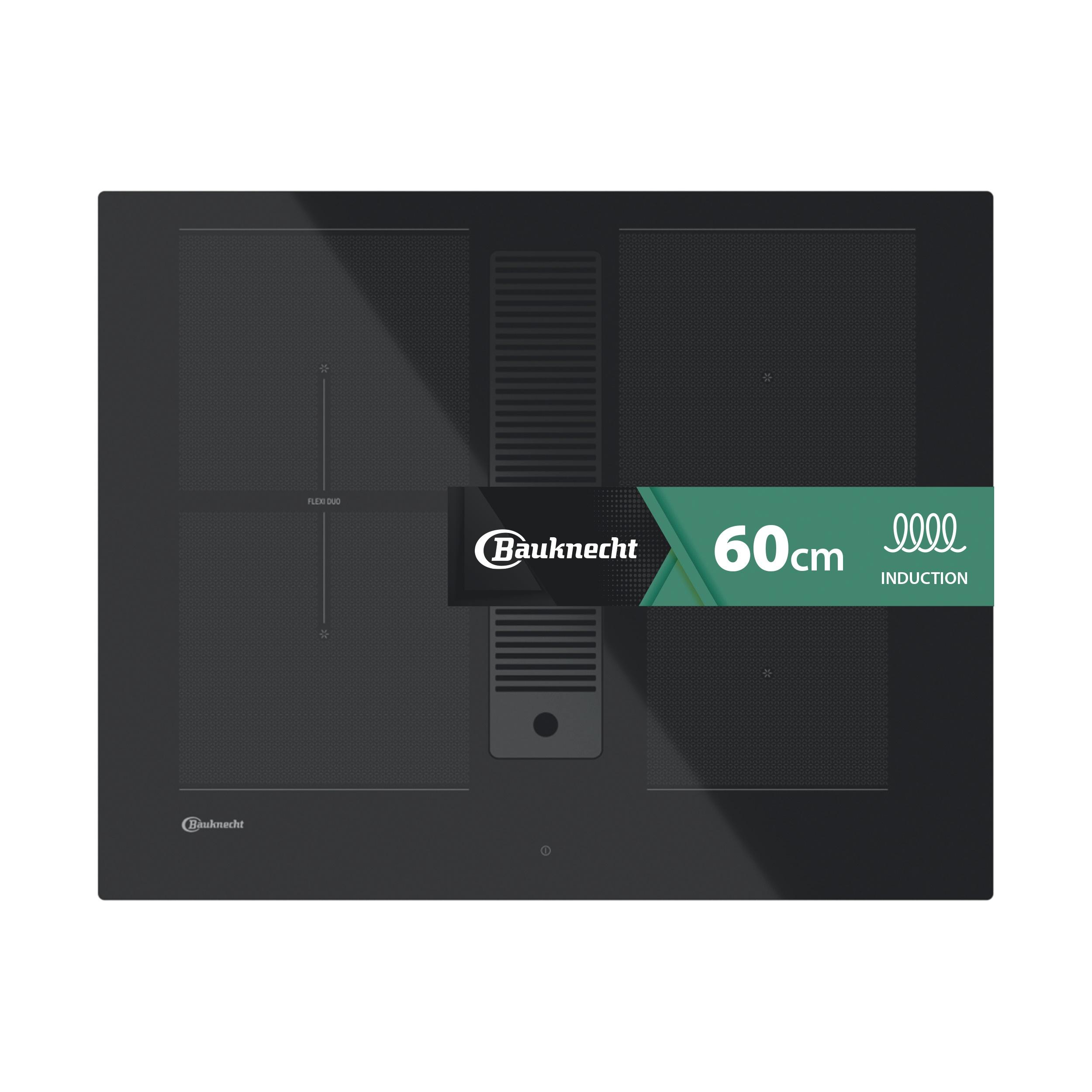 Bauknecht Venting cooktop BVH 2065B F KIT Noir Frontal