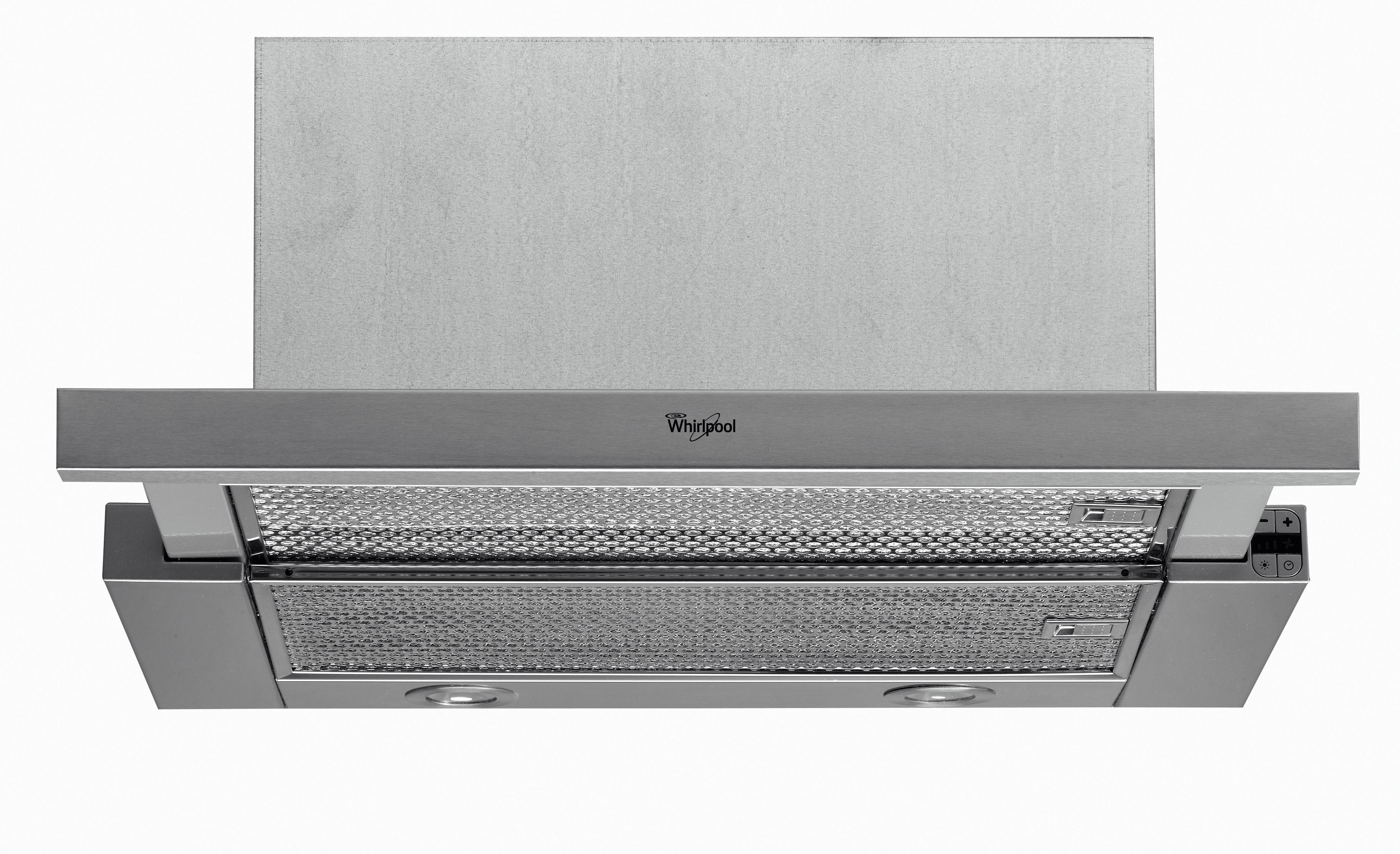 Whirlpool Dampkap Inbouw AKR 473/1 IX Inox Inbouw Elektronisch Frontal