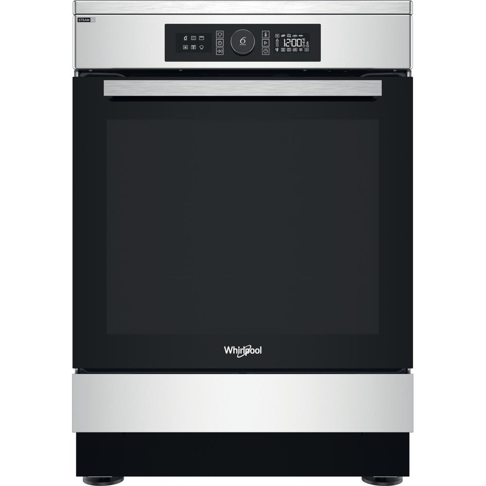 Whirlpool Κουζίνα WS68IB8ACX/FR Inox Ηλεκτρική Frontal