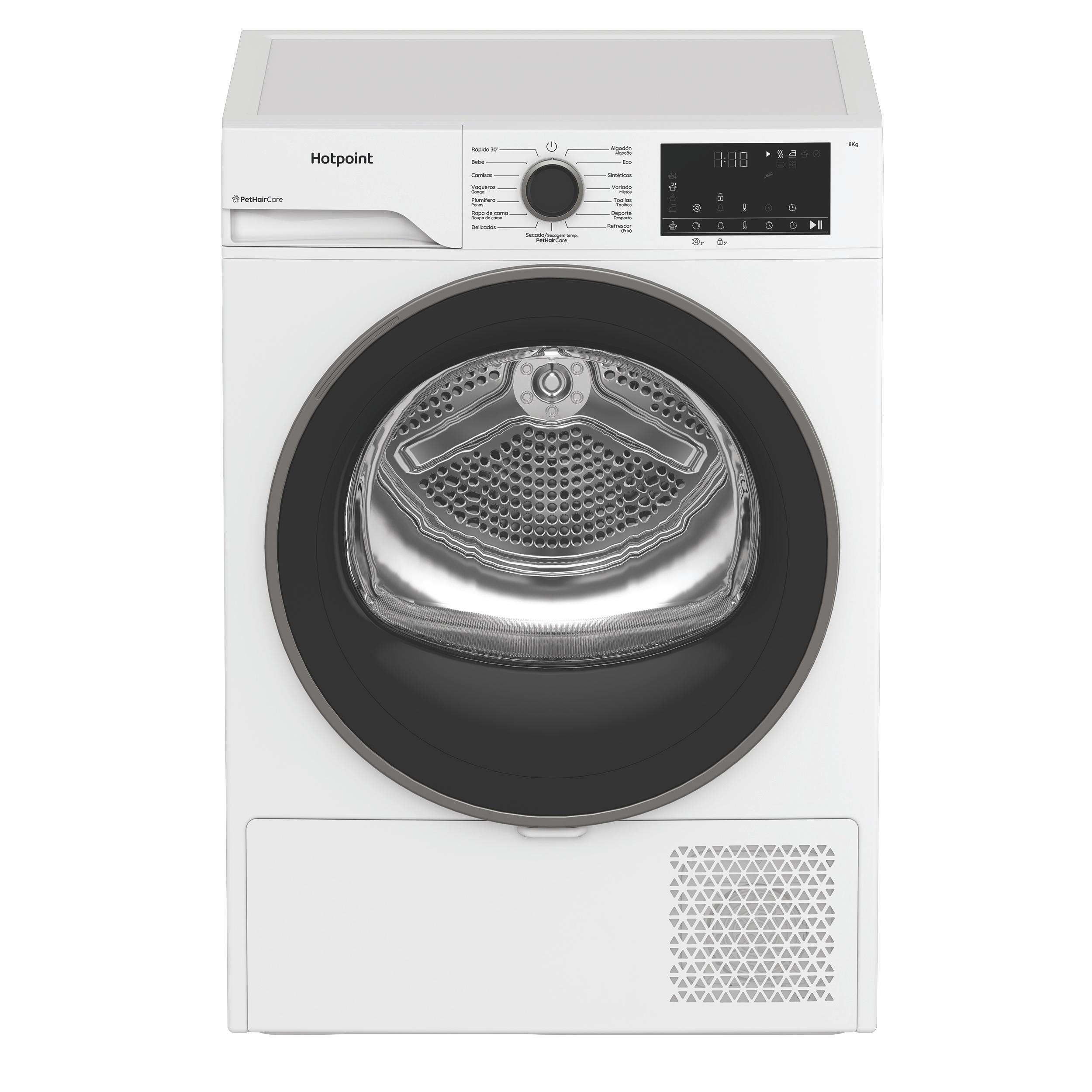 Secadora de bomba de calor Hotpoint: libre instalación, 0,0kg