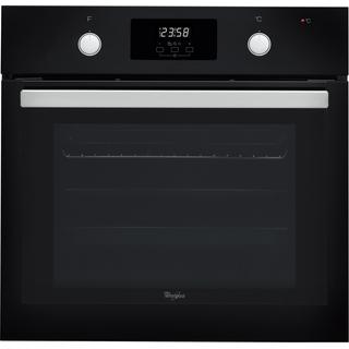 Whirlpool vgradna električna pečica : Črna barva, Samodejno čiščenje - AKP 745 NB
