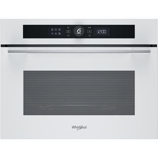 Whirlpool Four à micro-ondes Encastrable WMW57DHMW Blanc Électronique 40 Micro-ondes combiné 900 Frontal