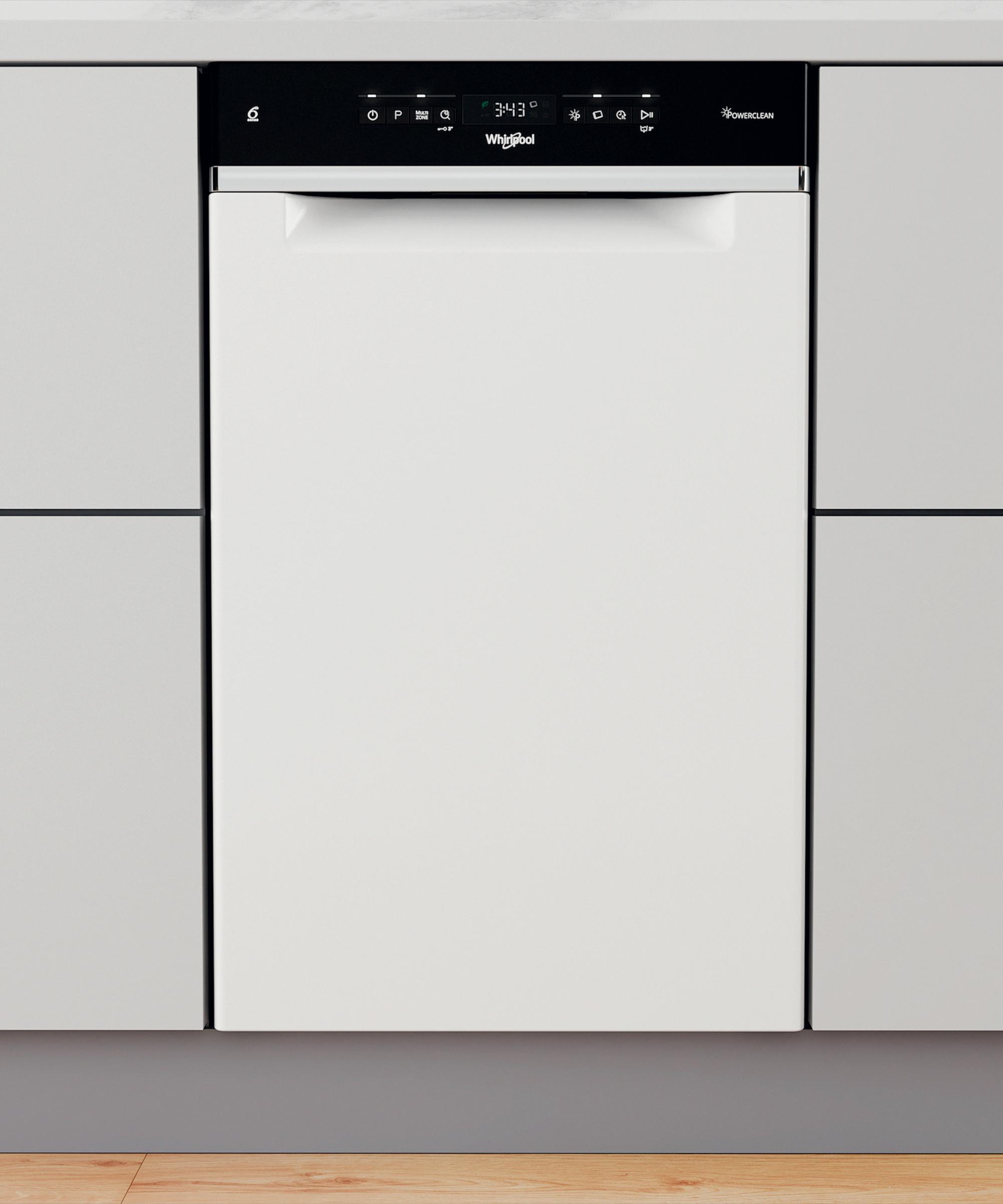 Whirlpool Oppvaskmaskin Integrert WDSG 3T223 P Under benk E Frontal