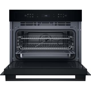 Whirlpool Microgolfoven Inbouw WCT7A9PHTSB Zwart Elektronisch 53 Combimicrogolfoven 950 Frontal open