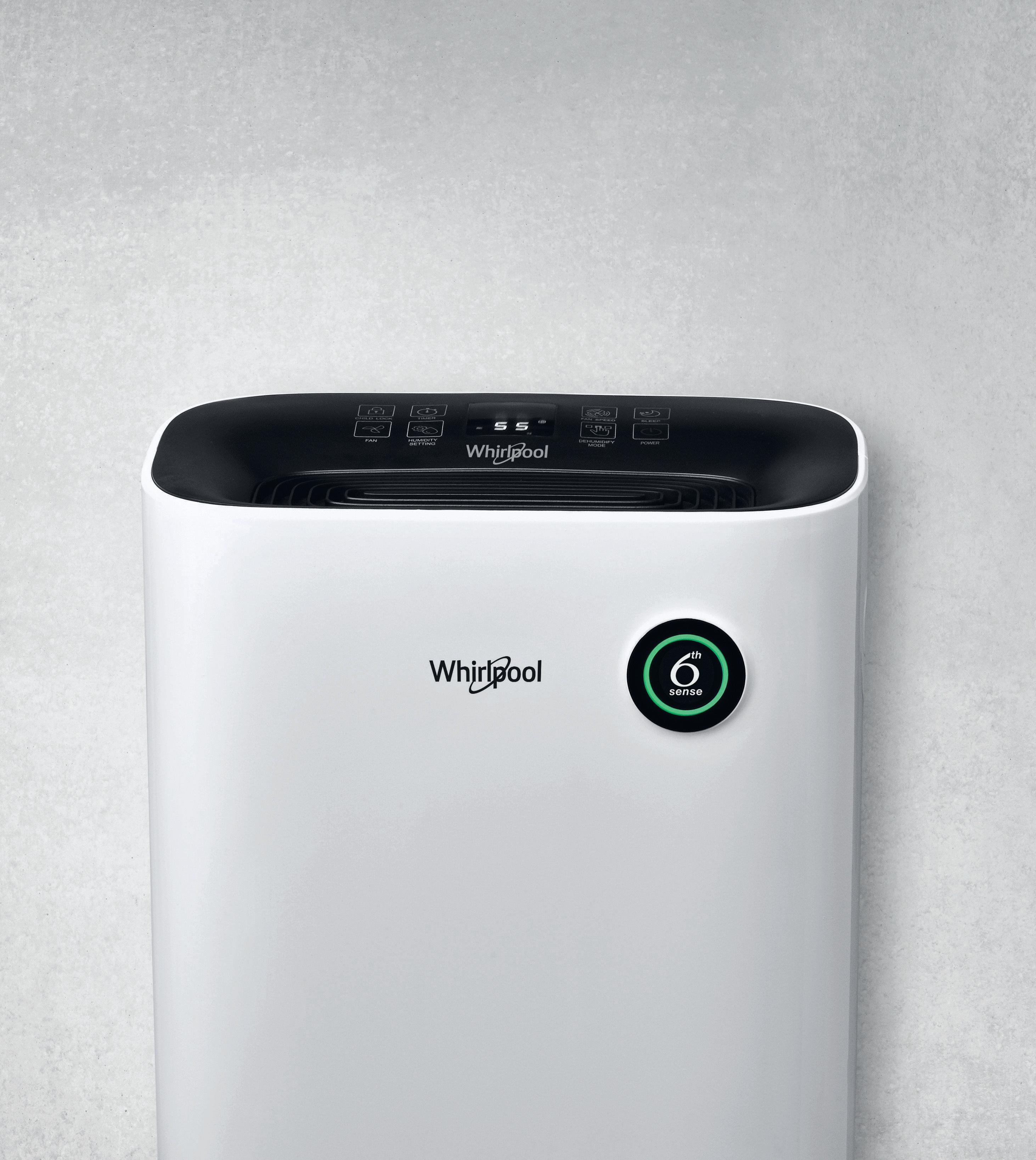 Whirlpool Dehumidifier DE20W5252 Biela Frontal
