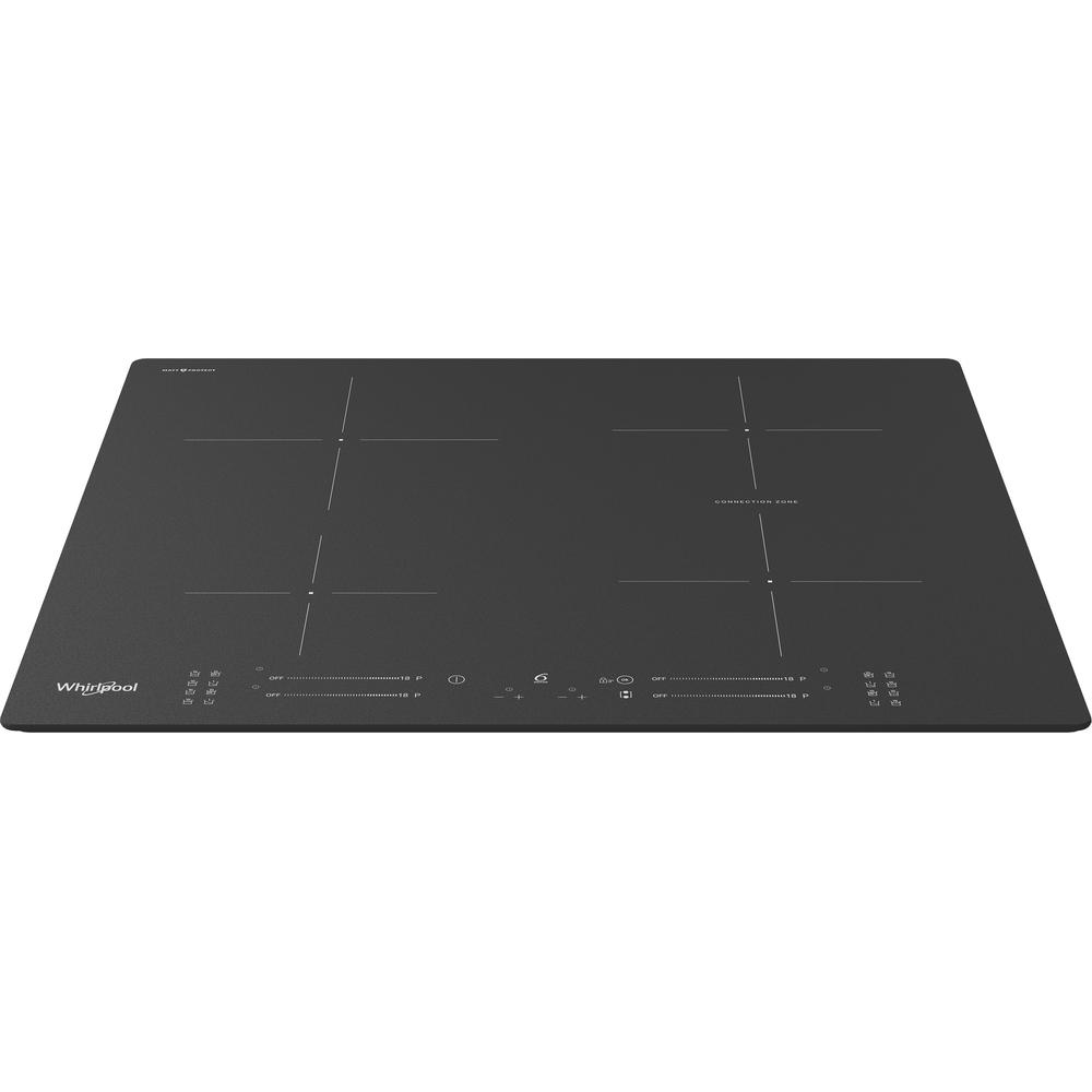 Whirlpool Печка WB S2560 NE BM Черен Induction vitroceramic Frontal