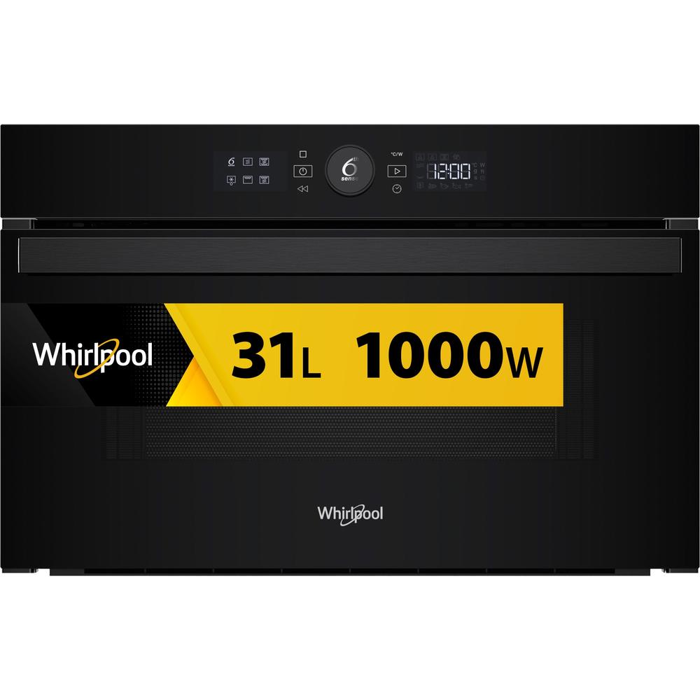 Whirlpool Mikrolaineahi Integreeritav WMD44MB Must Elektrooniline 31 Mikrolained+grill 1000 Frontal