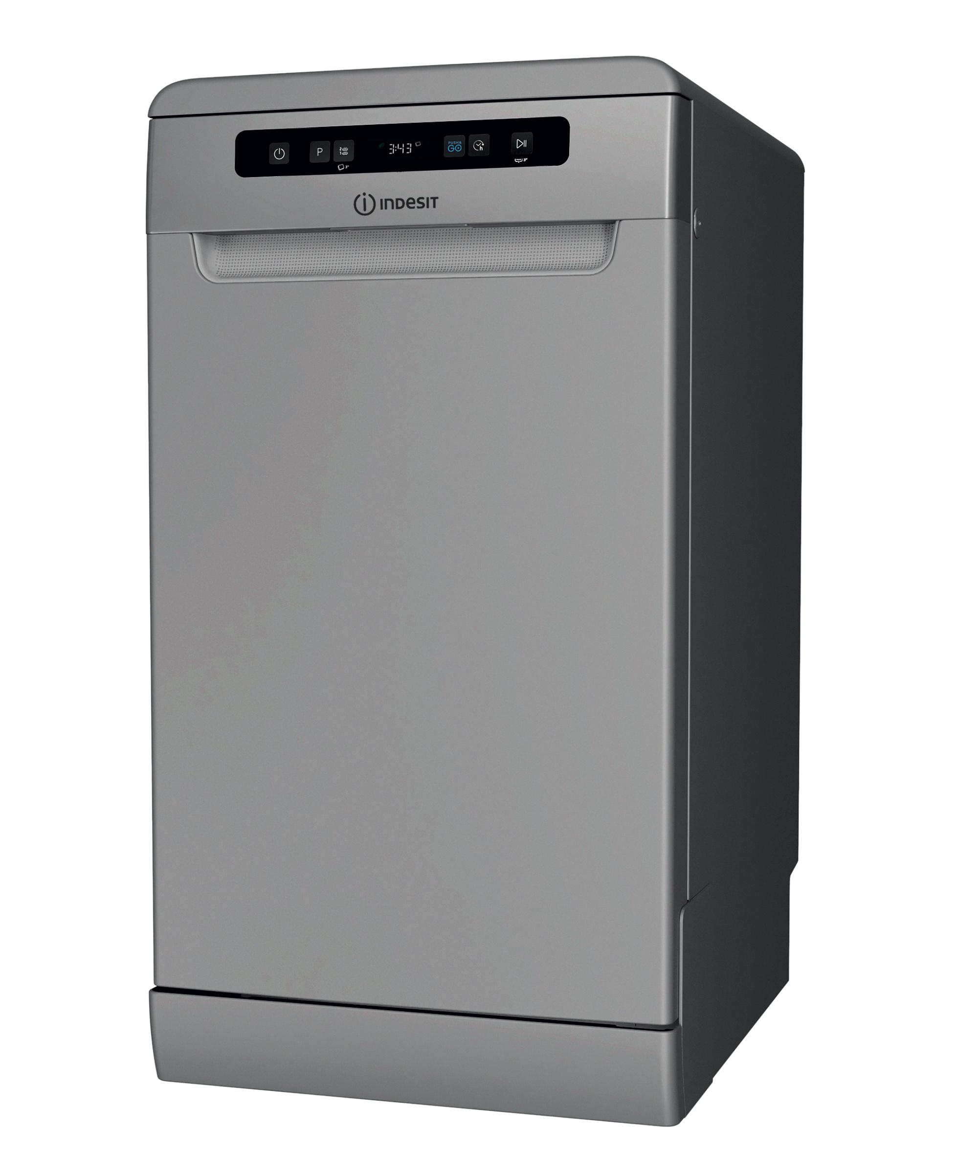 Indesit Myčka nádobí Volně stojící IN2FC10BS7A0S Volně stojící C Perspective