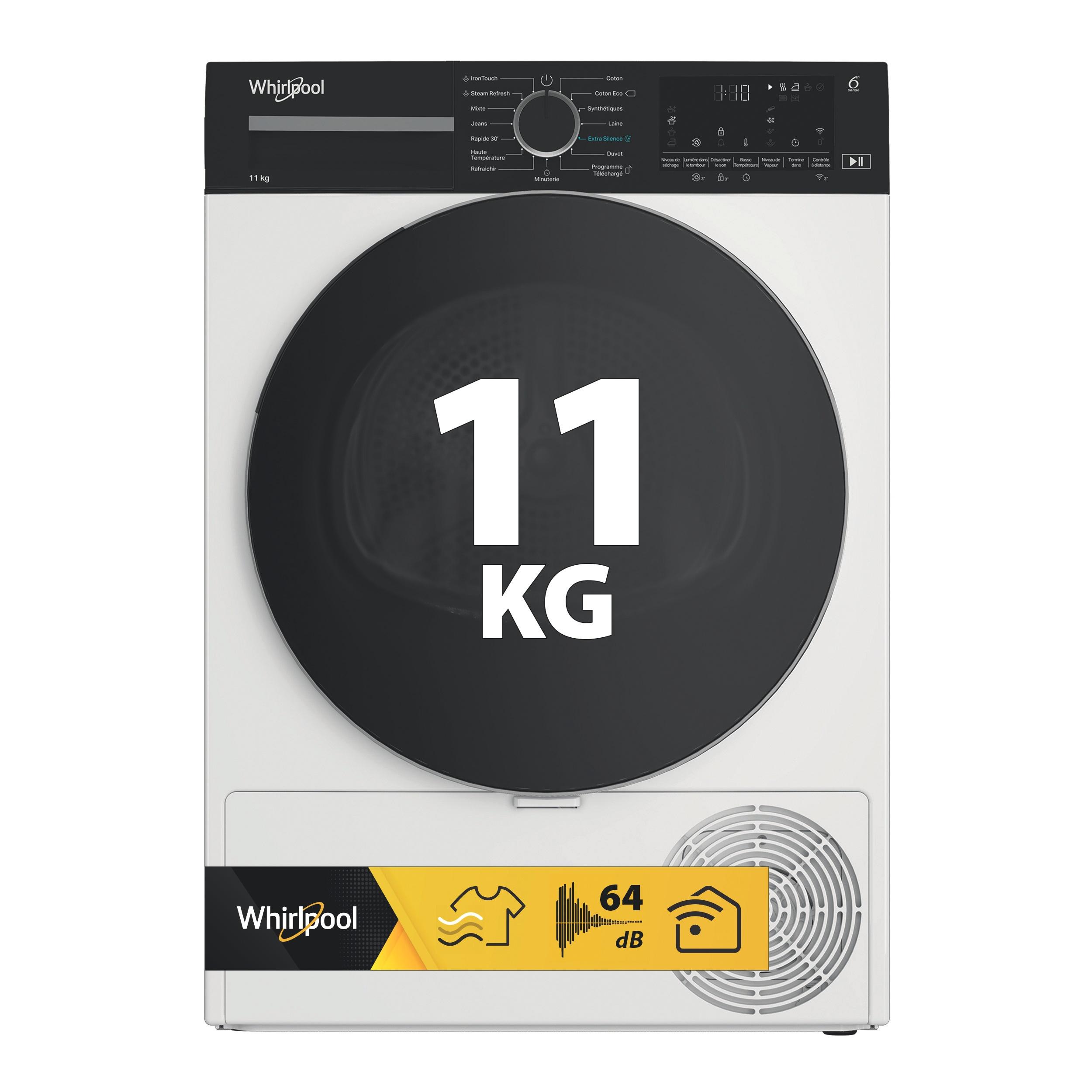 Whirlpool Sèche-linge C WD 113M WBS FR Blanc Hero image