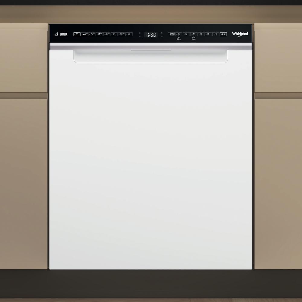 Whirlpool Opvaskemaskine Fritstående W7U HS41 Underbygget C Frontal