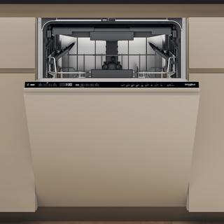 Whirlpool vgradni pomivalni stroj: Črna barva, Standardna širina - WH7IPC15BM60