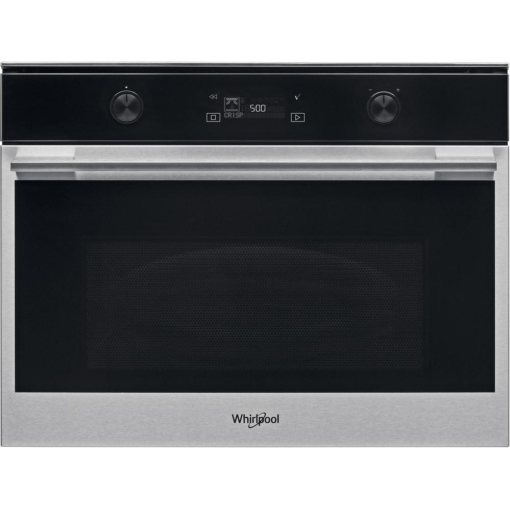 Whirlpool Microwave Built-in W7 MW541 SAF Stainless Steel Electronic 40 MW+Grill function 900 Frontal