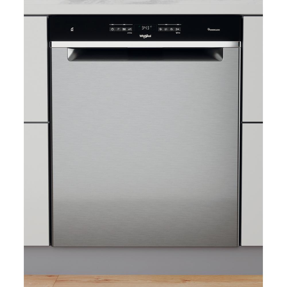 Whirlpool Astianpesukone Kalusteisiin sijoitettava WUO 3T333 PF X Työtason alle D Frontal