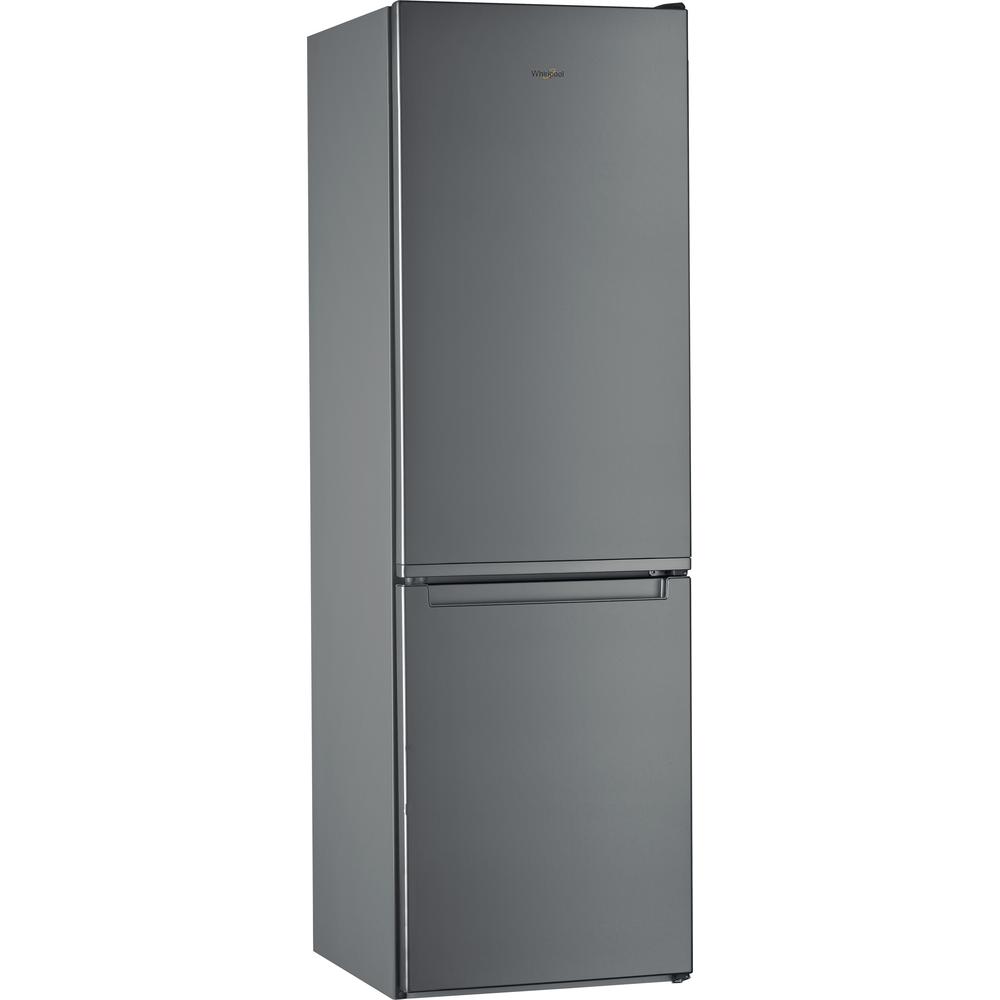 Whirlpool Frižider sa zamrzivačem Samostojeći W5 811E OX 1 Optic Inox 2 vrata Perspective