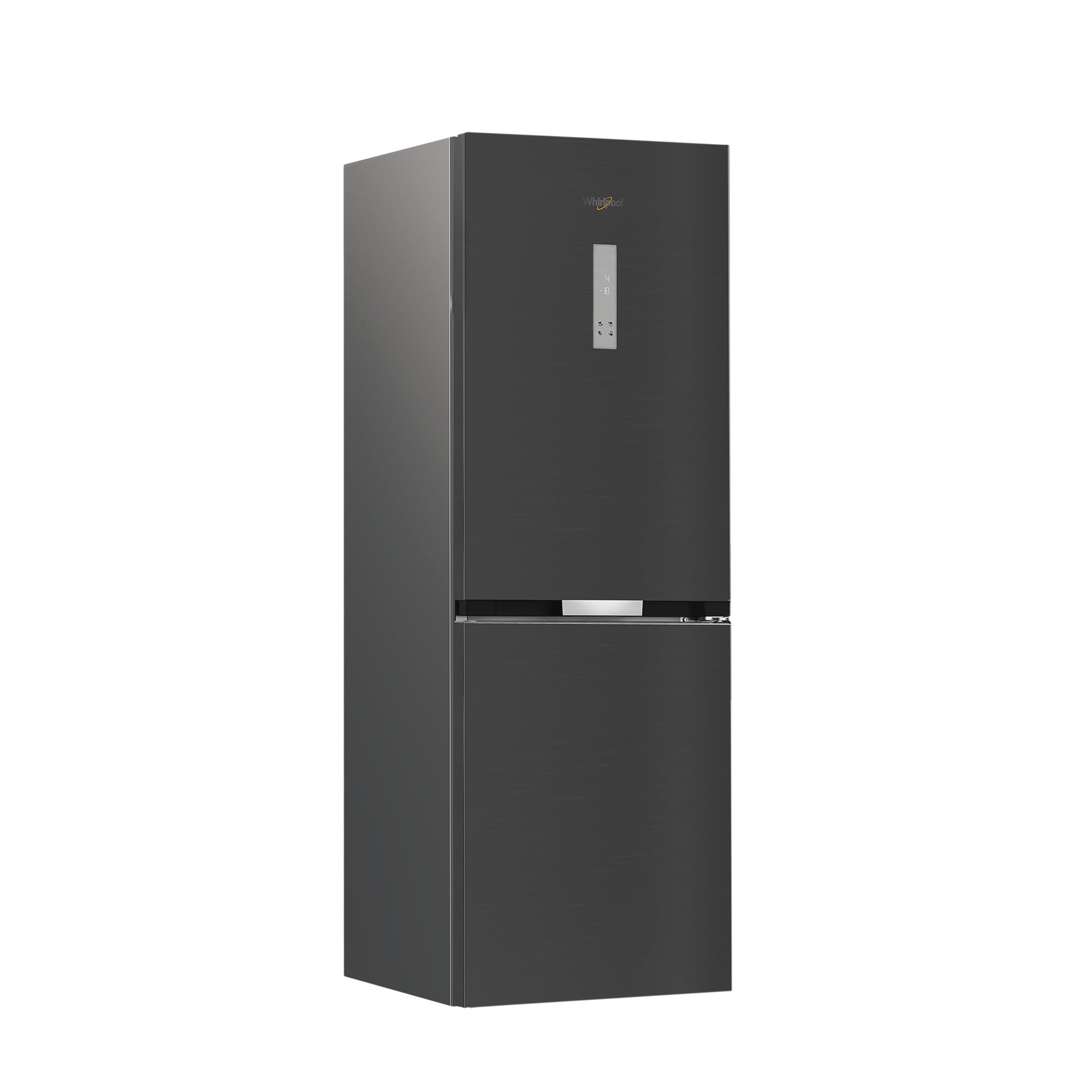 Whirlpool Külmik-sügavkülmik Vabaltseisev WHK 26362 XBR4E ARC 764 Manhattan Gray 2 doors Perspective