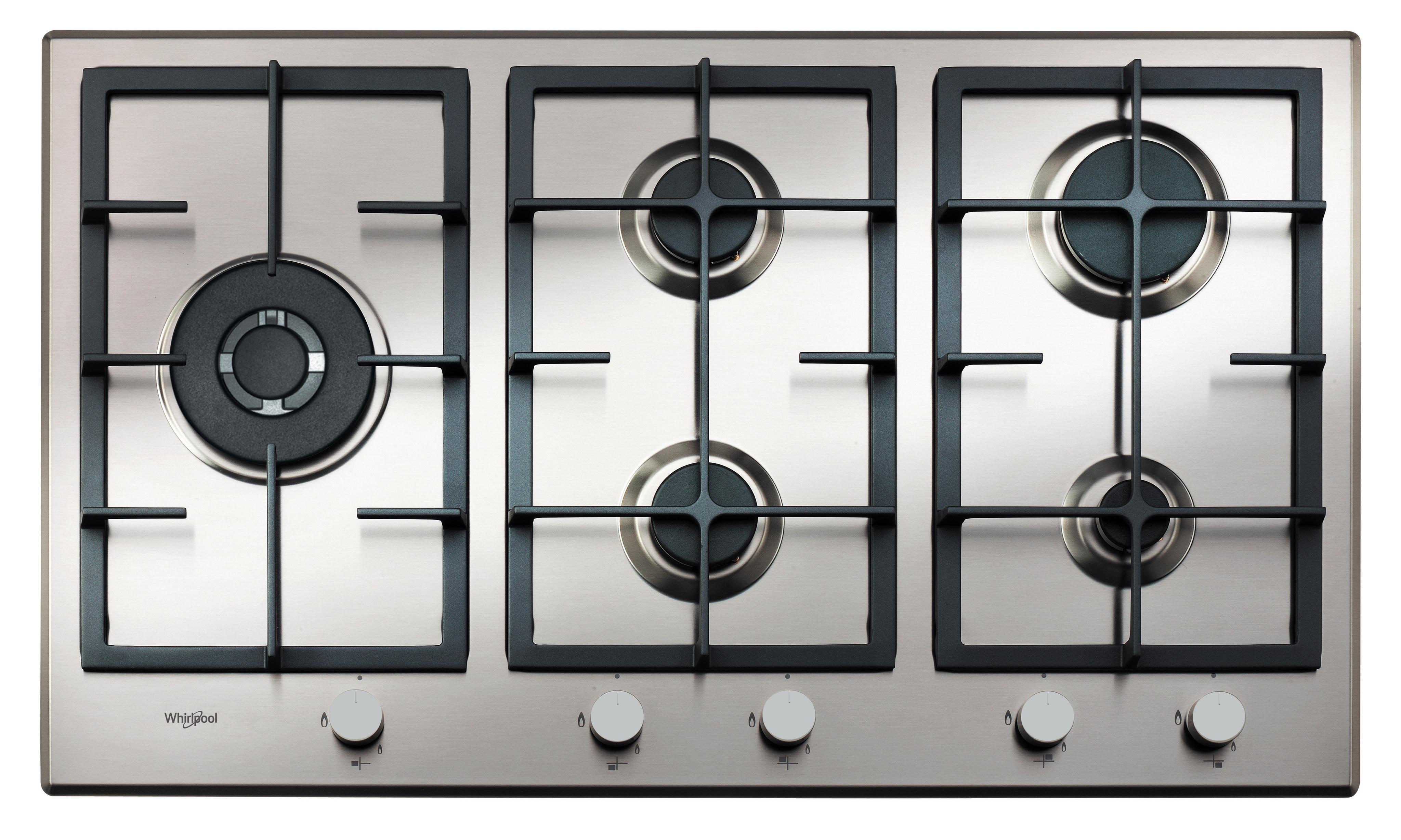 Whirlpool Hob GMA 9522/IX Inox Gas Frontal