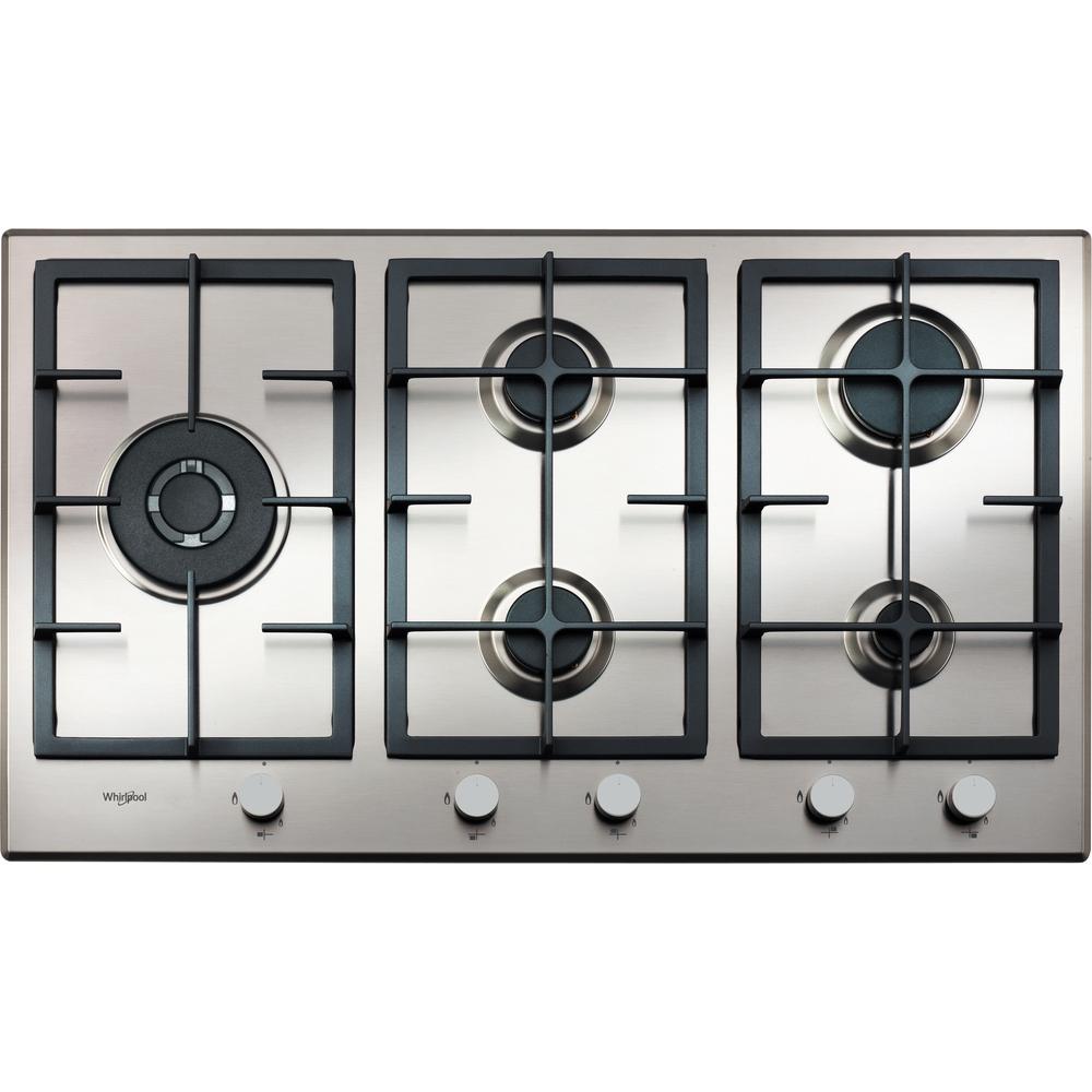 Whirlpool Hob GMA 9522/IX Inox Gas Frontal